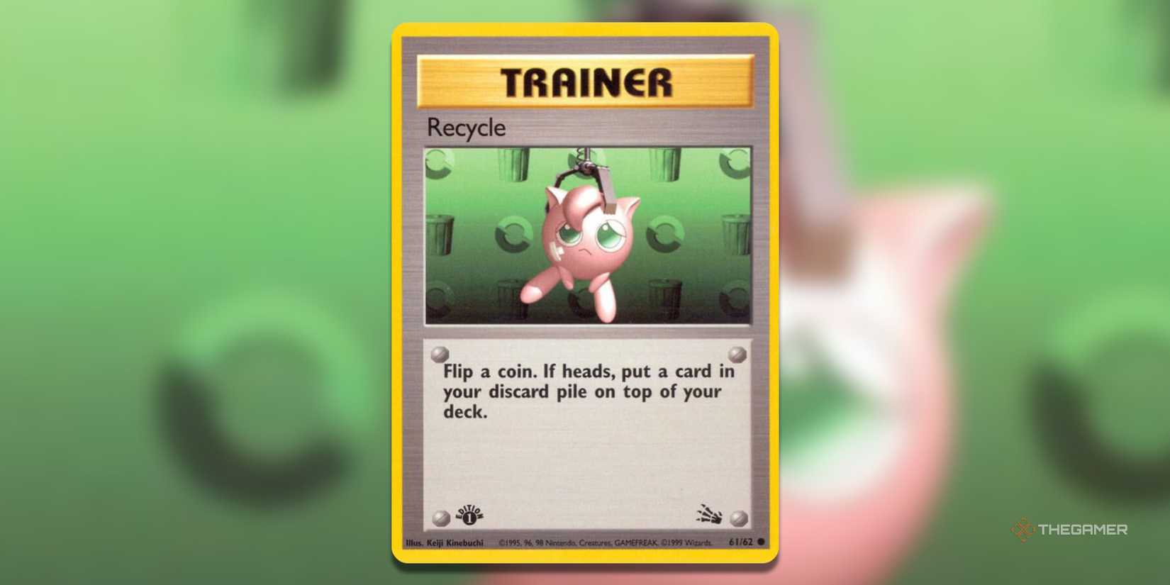recycle pokemon card Pokemon Japanese Recycle Energy 069/054