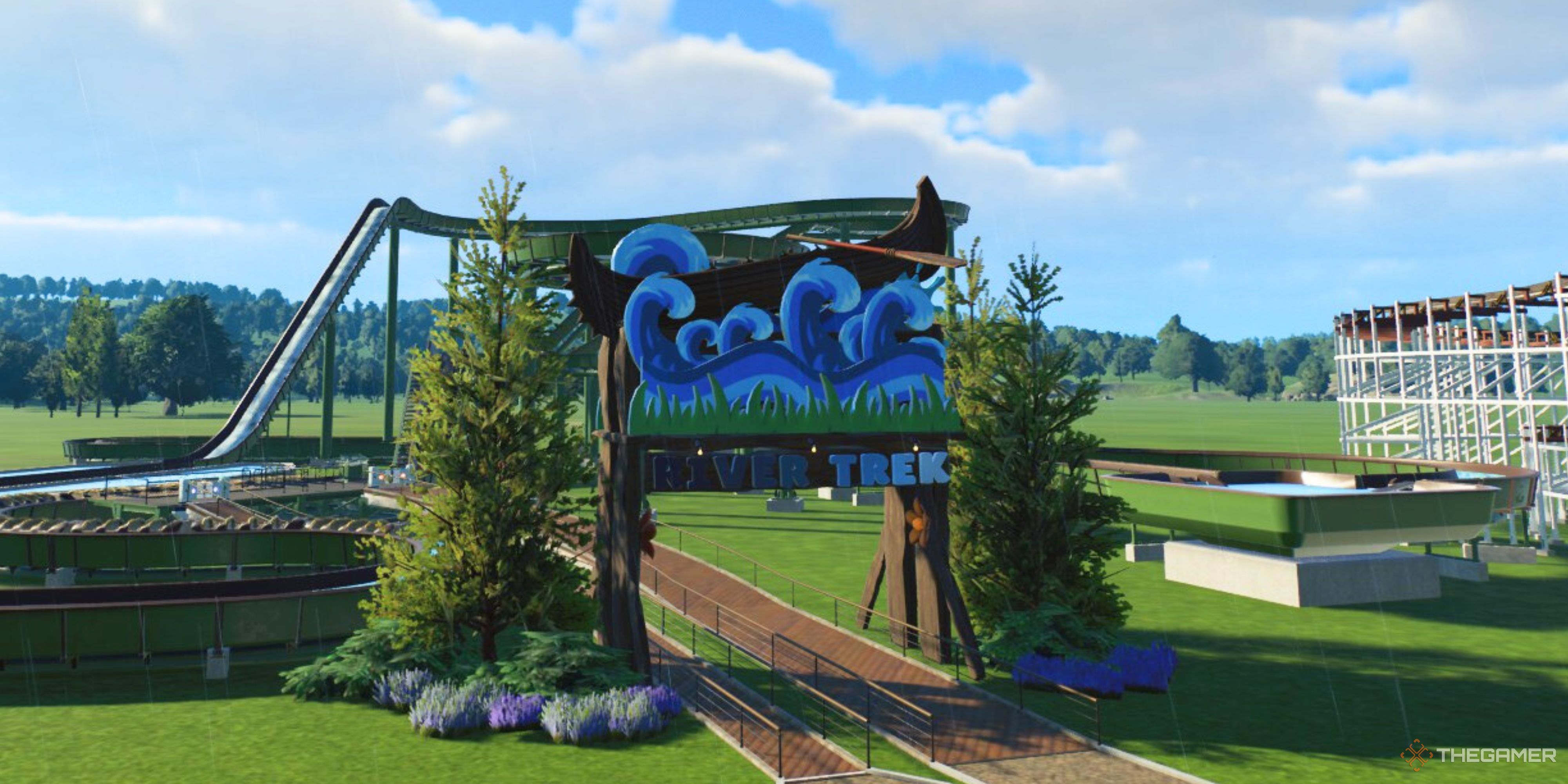 The Best Water Coaster And Flume Rapids Ride Blueprints In Planet Coaster 2