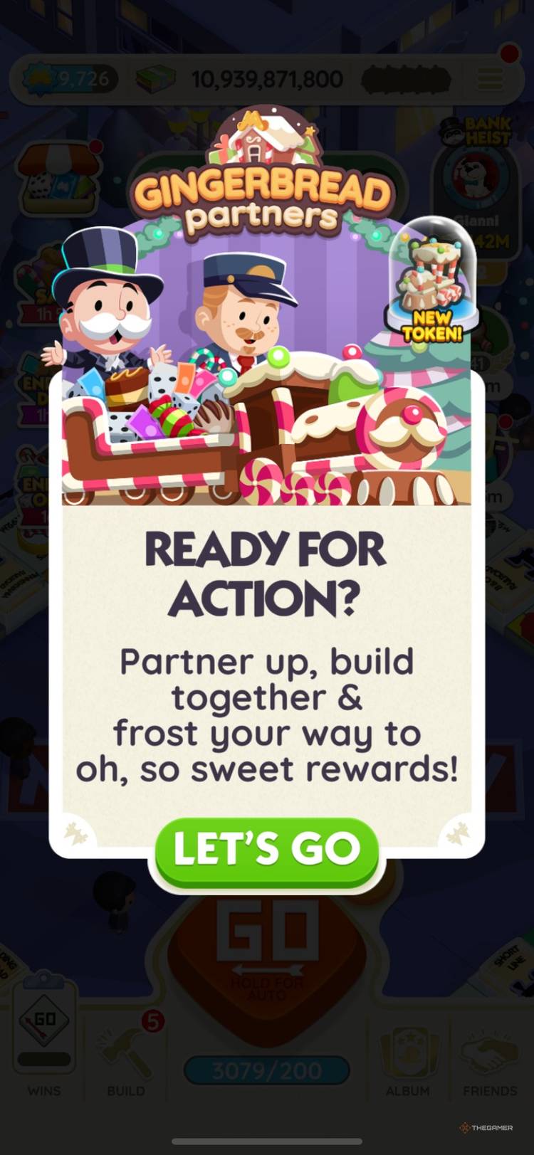 All Rewards In Gingerbread Partners (December 24-29) In Monopoly Go