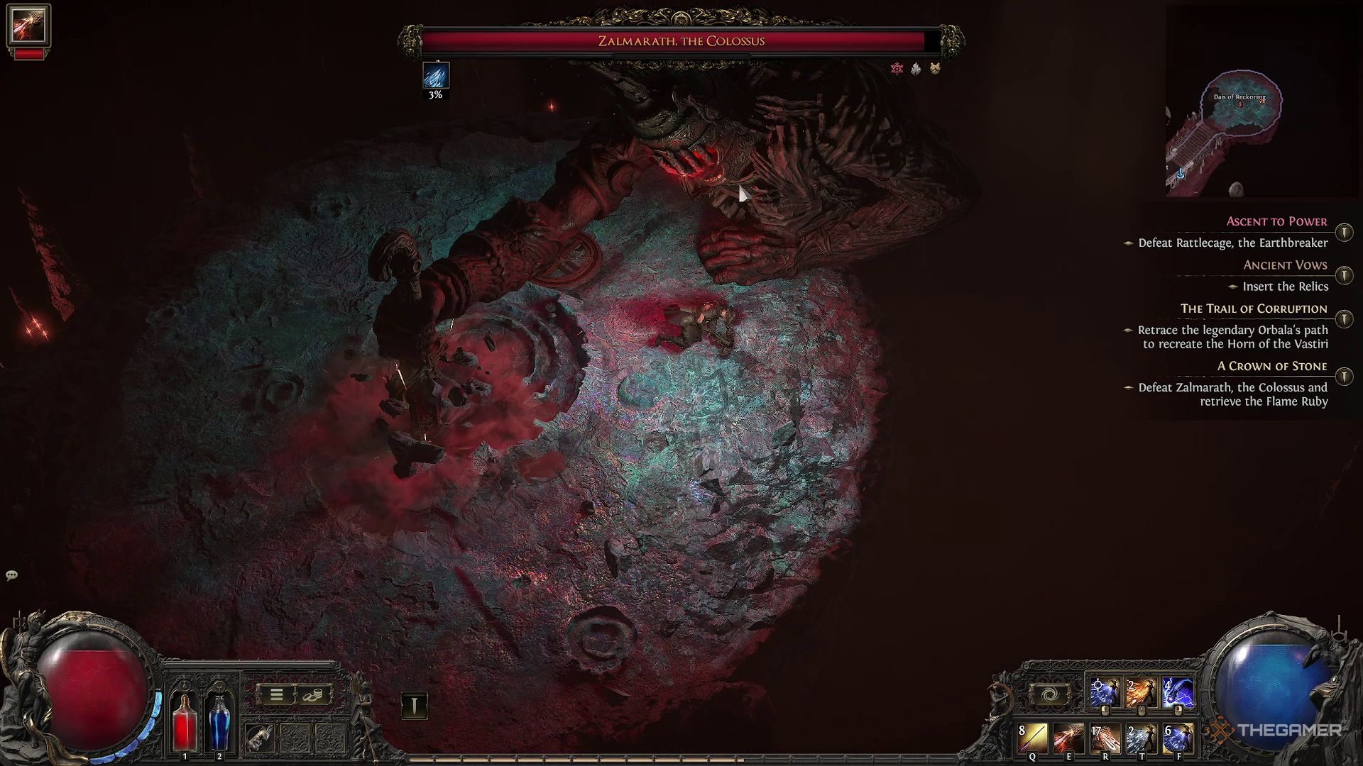 How To Beat Zalmarath, The Colossus In Path Of Exile 2