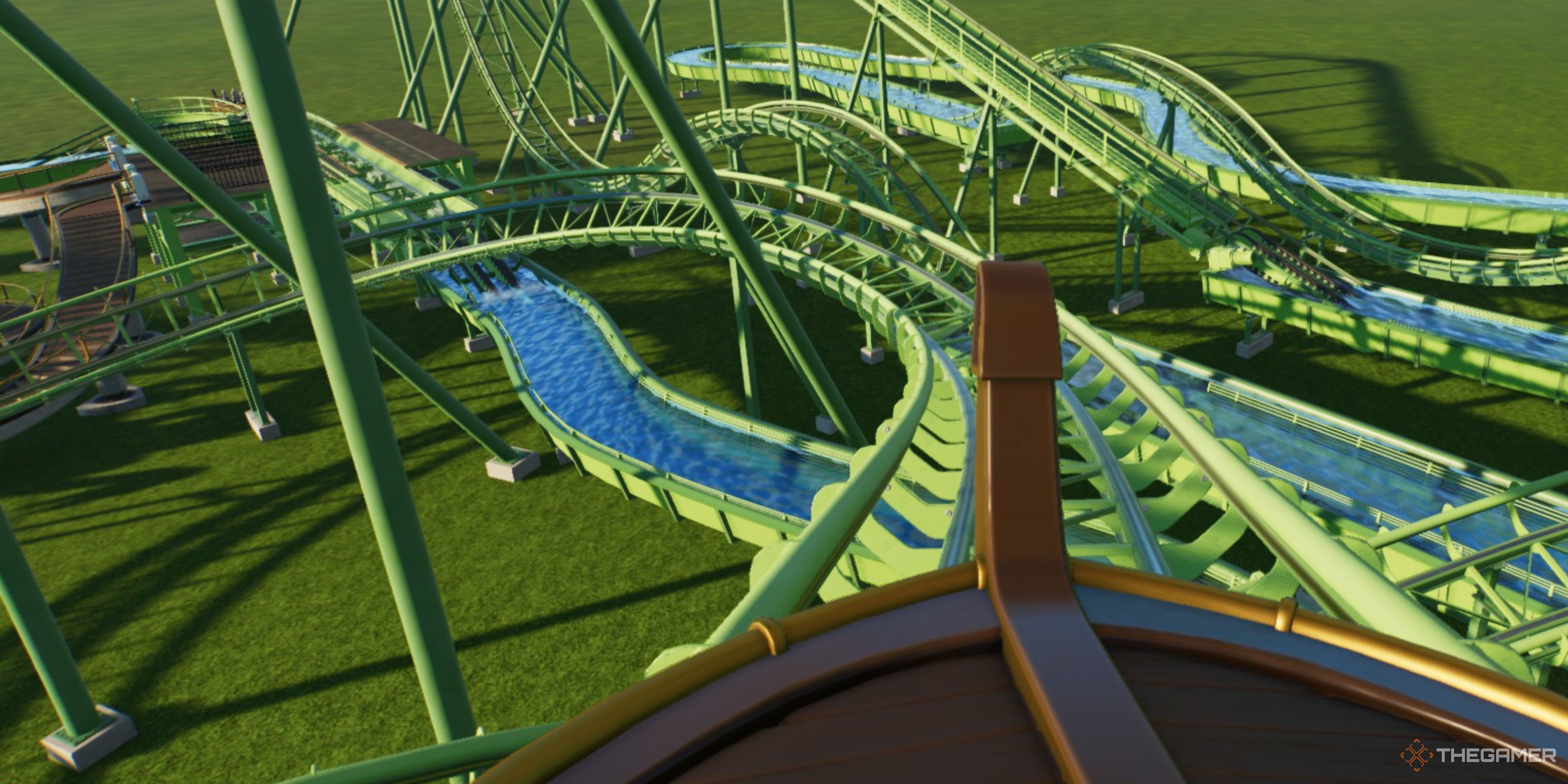 The Best Water Coaster And Flume Rapids Ride Blueprints In Planet Coaster 2
