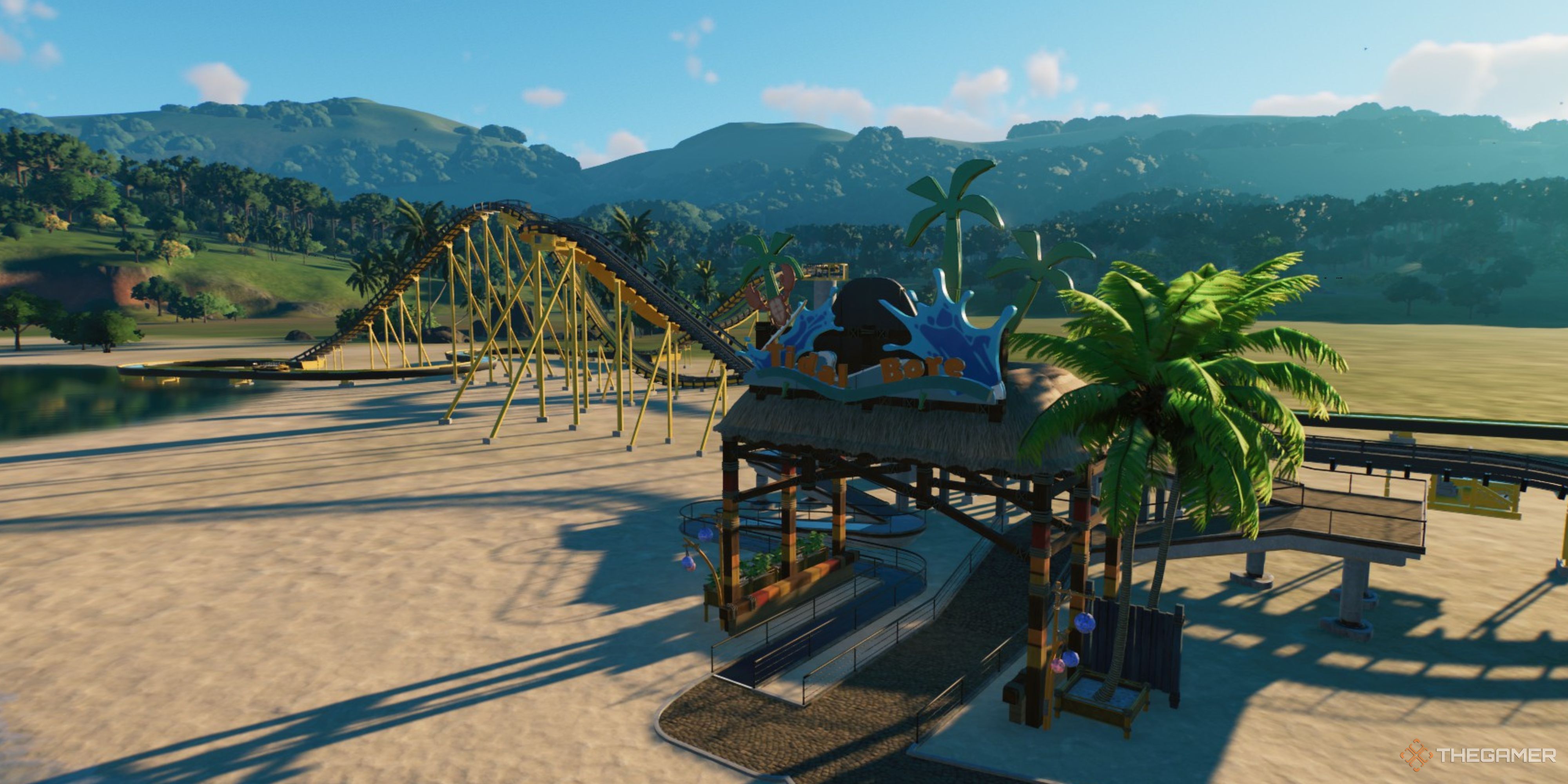The Best Water Coaster And Flume Rapids Ride Blueprints In Planet Coaster 2