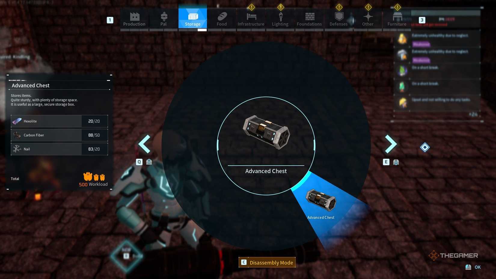 How To Unlock The Largest Storage Chest In Palworld