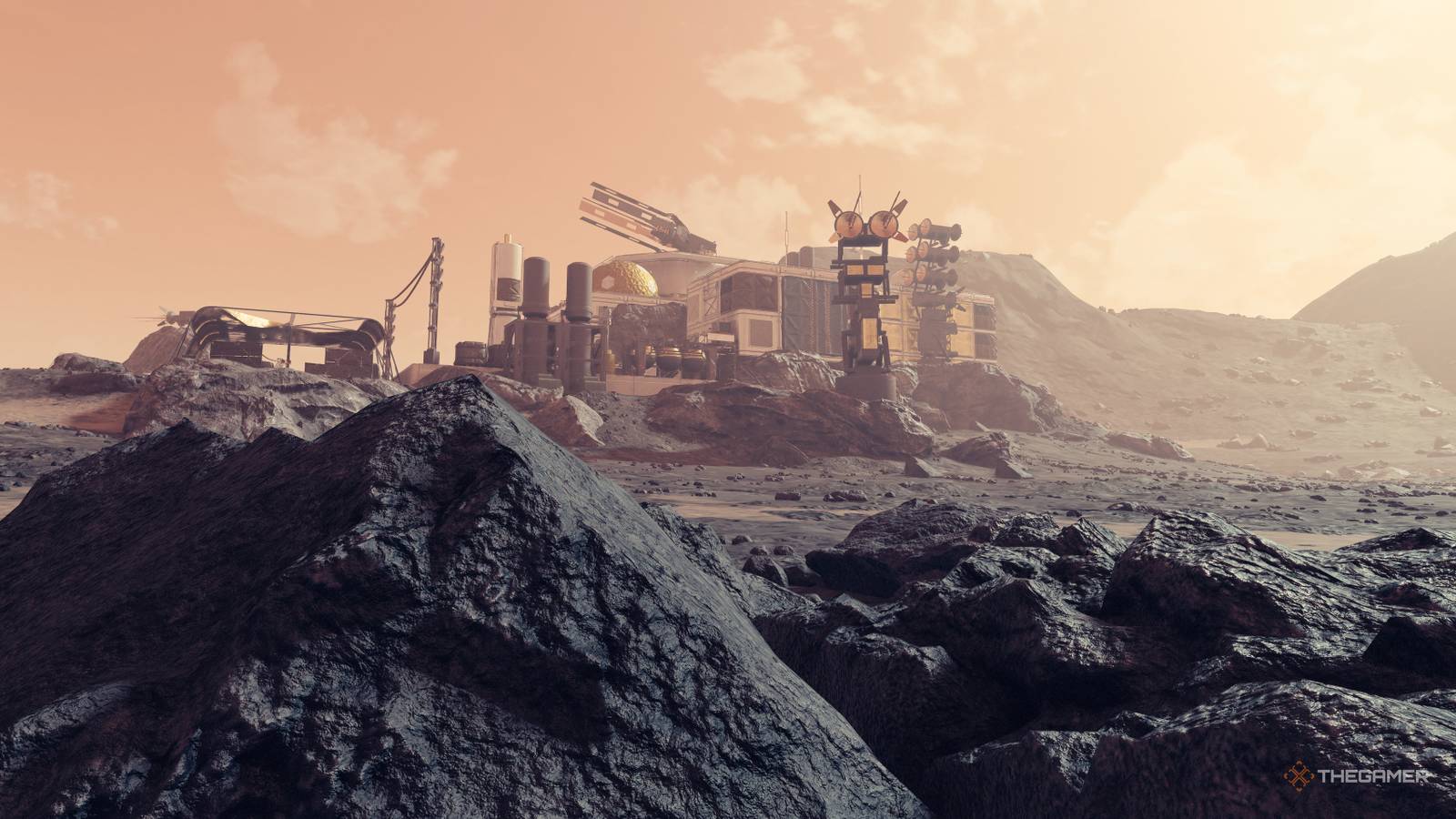 Building on Alchiba-1 of the Alchiba Star System in Starfield.