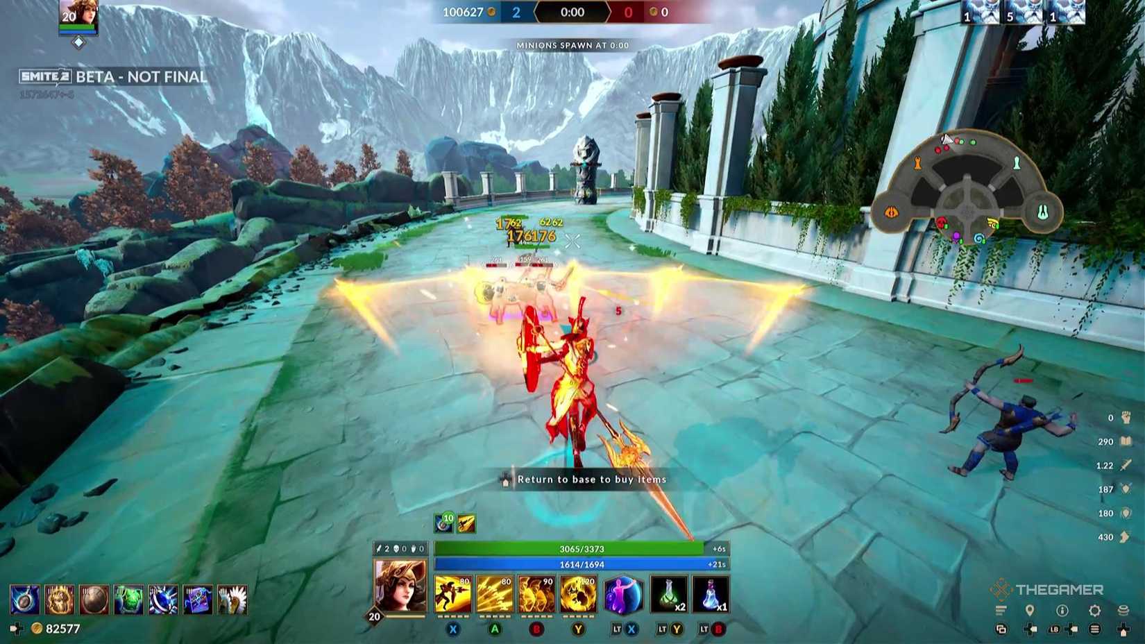 Confounded Enemies How To Play As Athena In Smite 2