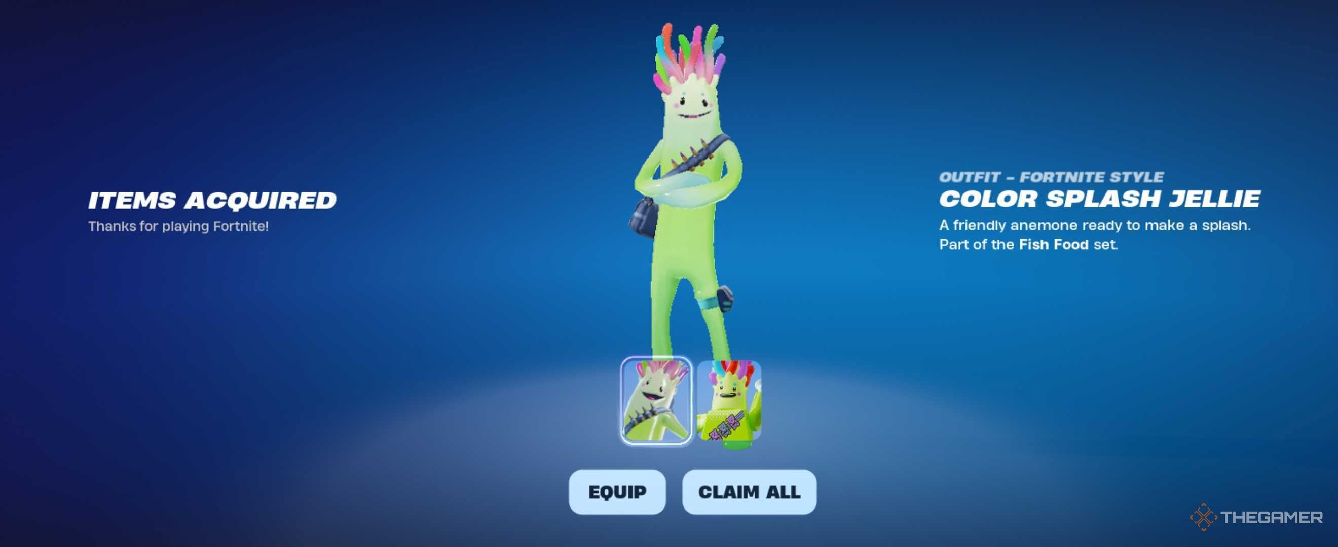 How To Unlock The Color Splash Jellie Outfit In Fortnite