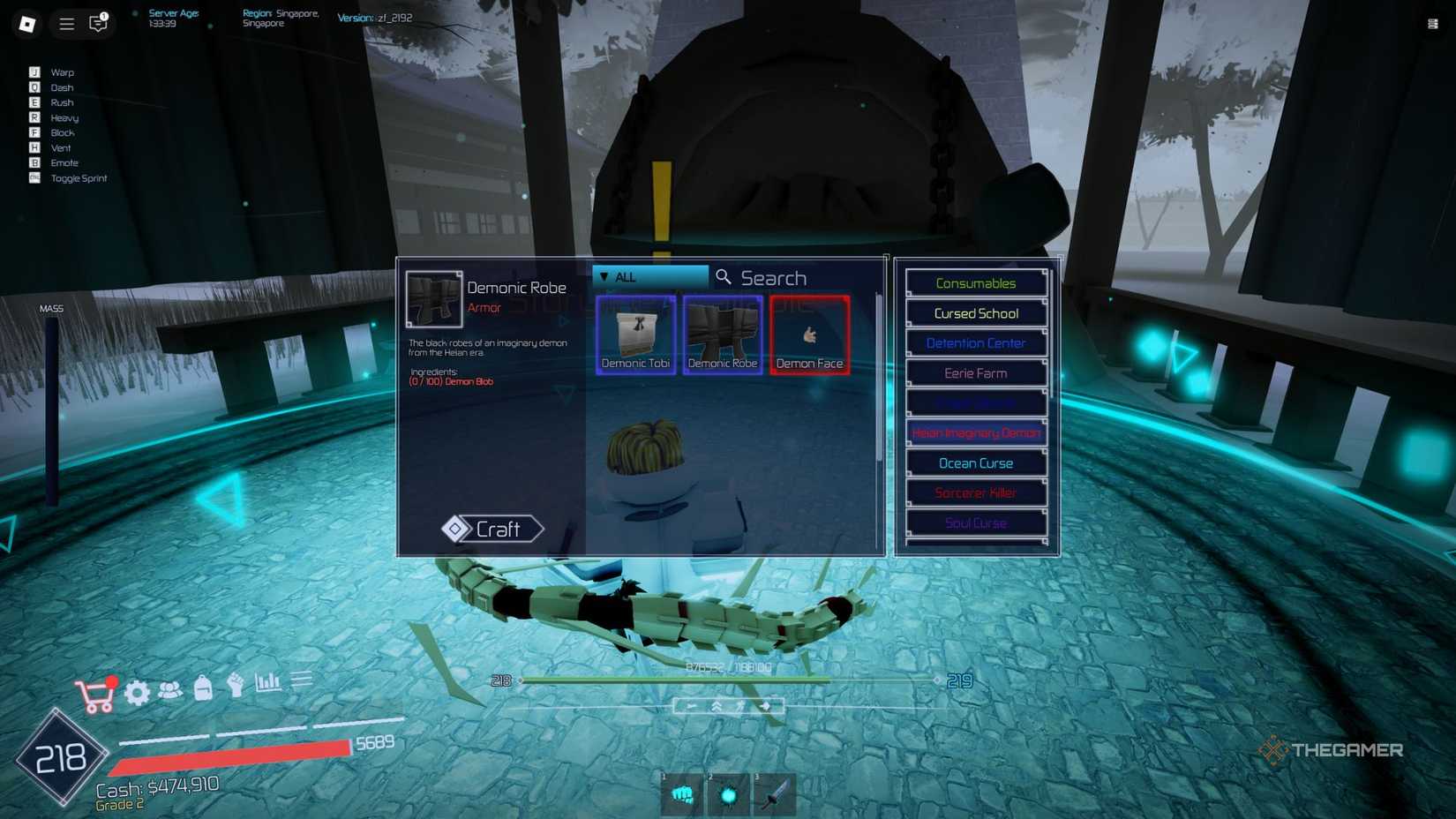 How To Get The Demonic Robe In Roblox: Jujutsu Infinite