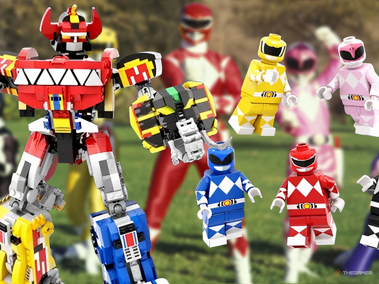 Lego Power Rangers Game Lego Ideas Go Go Power Rangers Lego Megazord