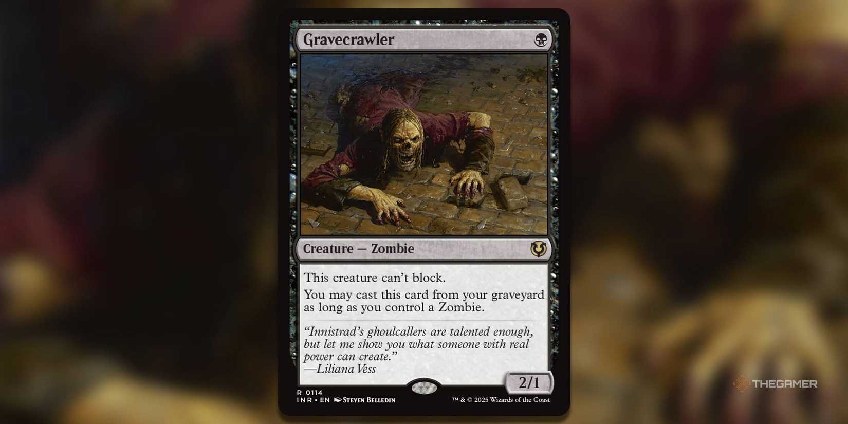 mtg cards like gravecrawler [Secret Lair Drop Series] – TokenMTG Gravecrawler cant block Gravecrawler (foil-etched)