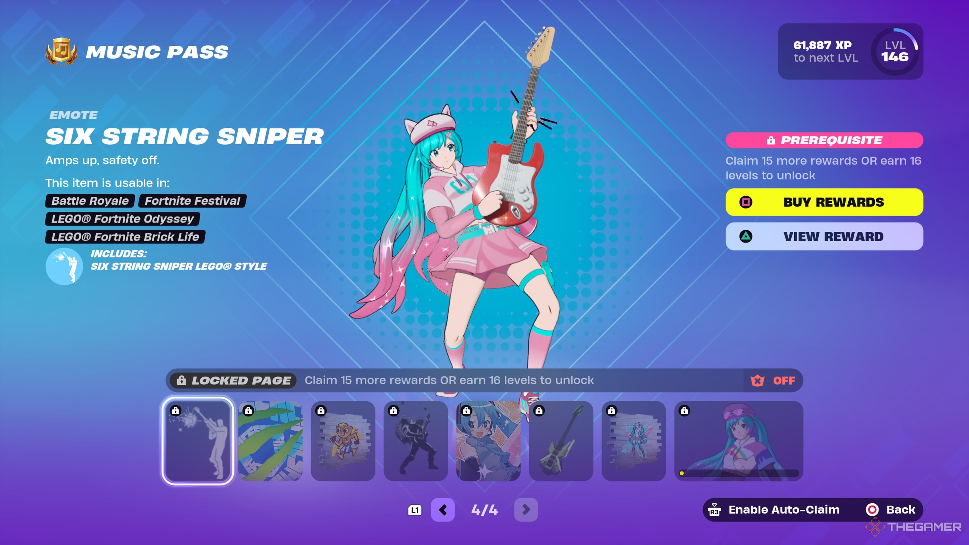 Every Reward In The Season 7 Music Pass For Fortnite Festival Page Four Of The Season 7 Fortnite Festival Music Pass