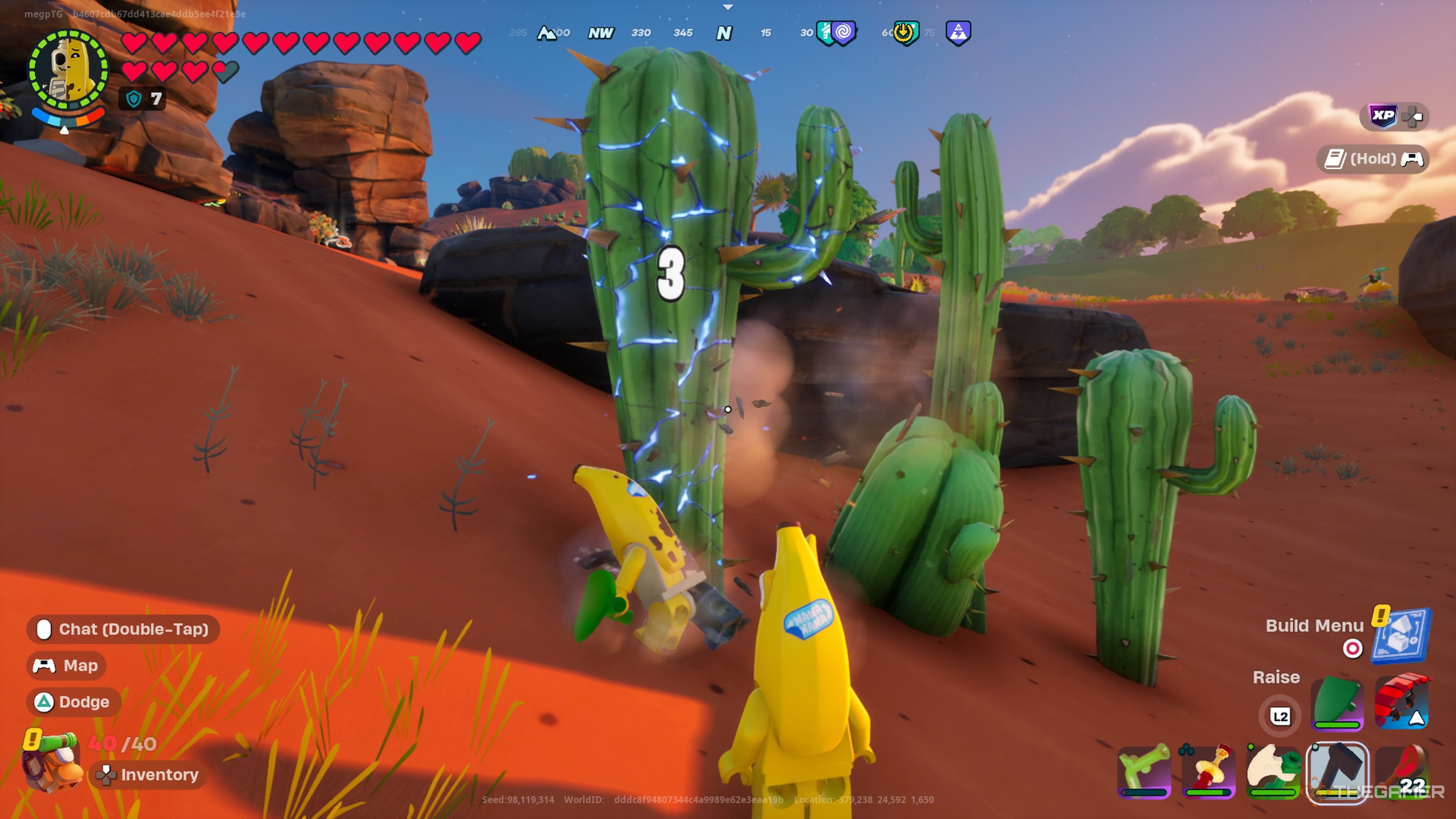 How To Cut Cactus And Get Flexwood In Lego Fortnite Odyssey