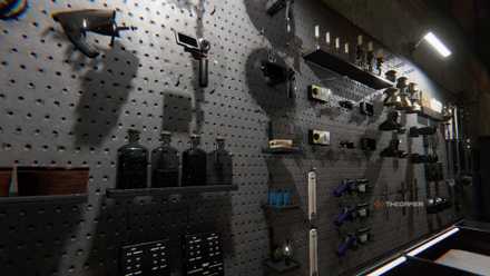 Image showing all unlockable gadgets in Phasmophobia game.