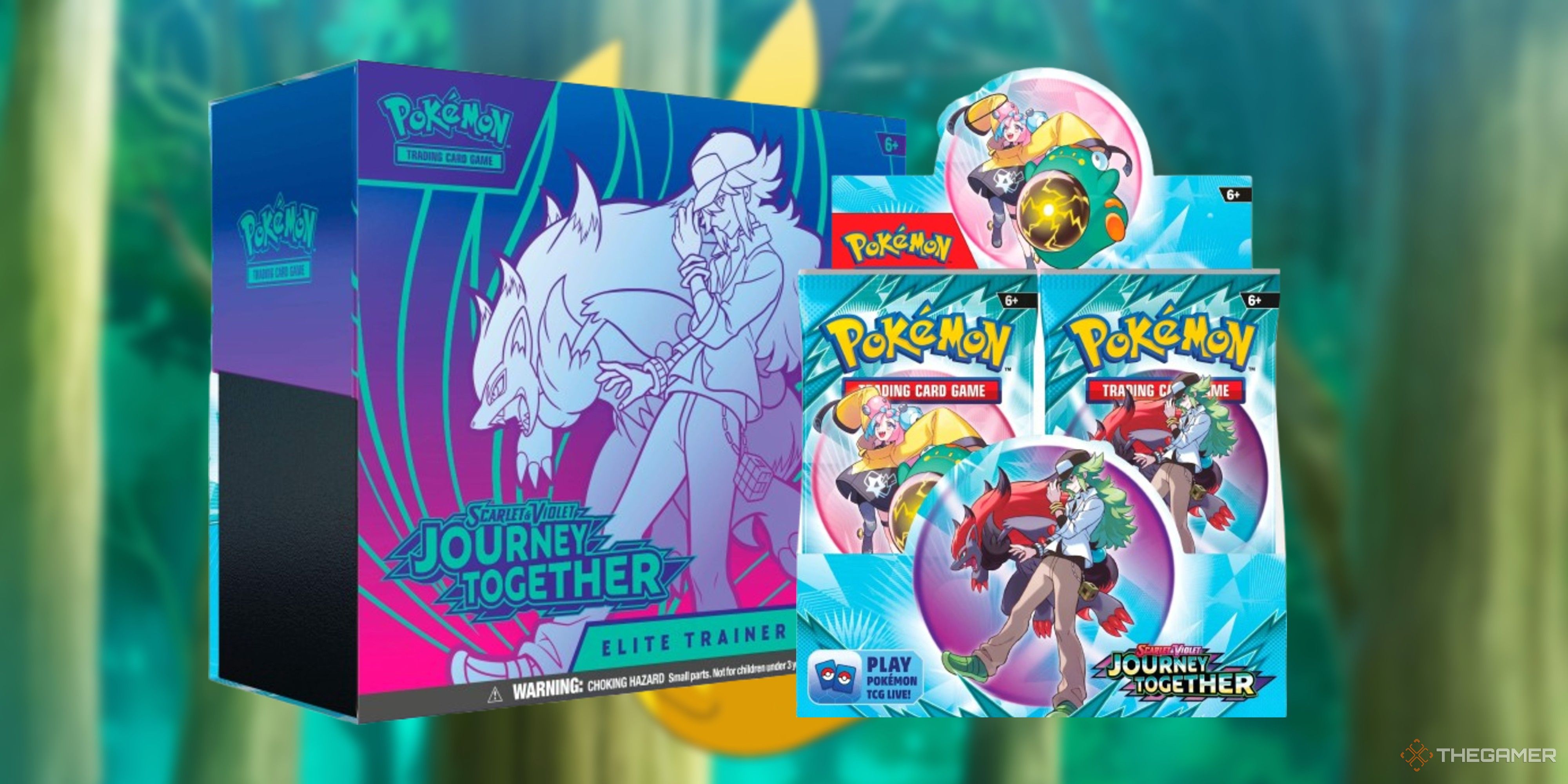 Pokemon TCG's Journey Together Set Officially Revealed, Releasing