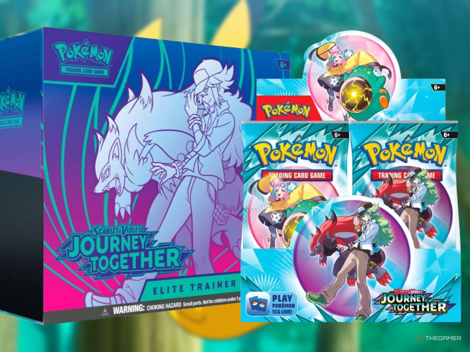Pokemon TCG's Journey Together Set Officially Revealed, Releasing March 28 Pokemon TCG's Journey Together Set Officially Revealed, Releasing March 28