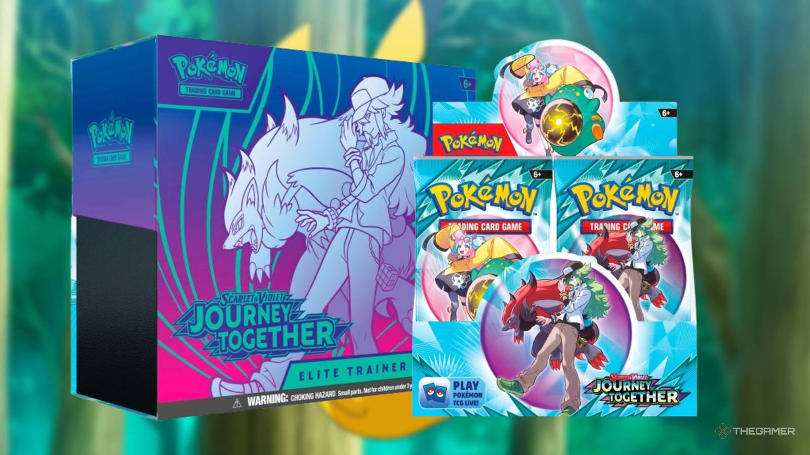 Pokemon TCG's Journey Together Set Officially Revealed, Releasing March 28 Pokemon TCG's Journey Together Set Officially Revealed, Releasing March 28