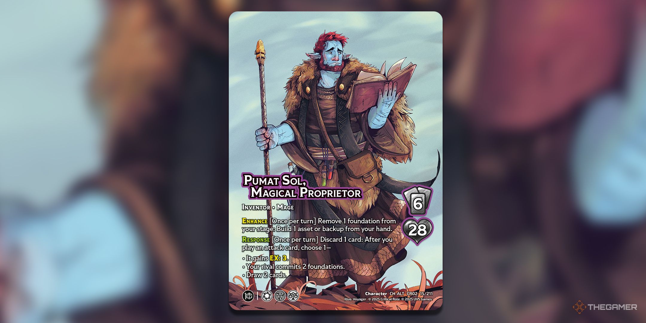 Take A Look At The Alt-Art Cards Of UniVersus' Critical Role: Heroes Of ...