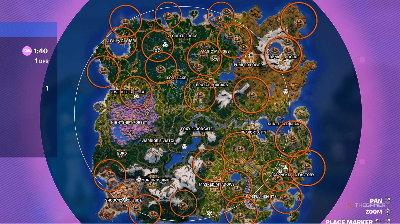 Where To Find Every Campfire In Fortnite: Chapter 6, Season 1