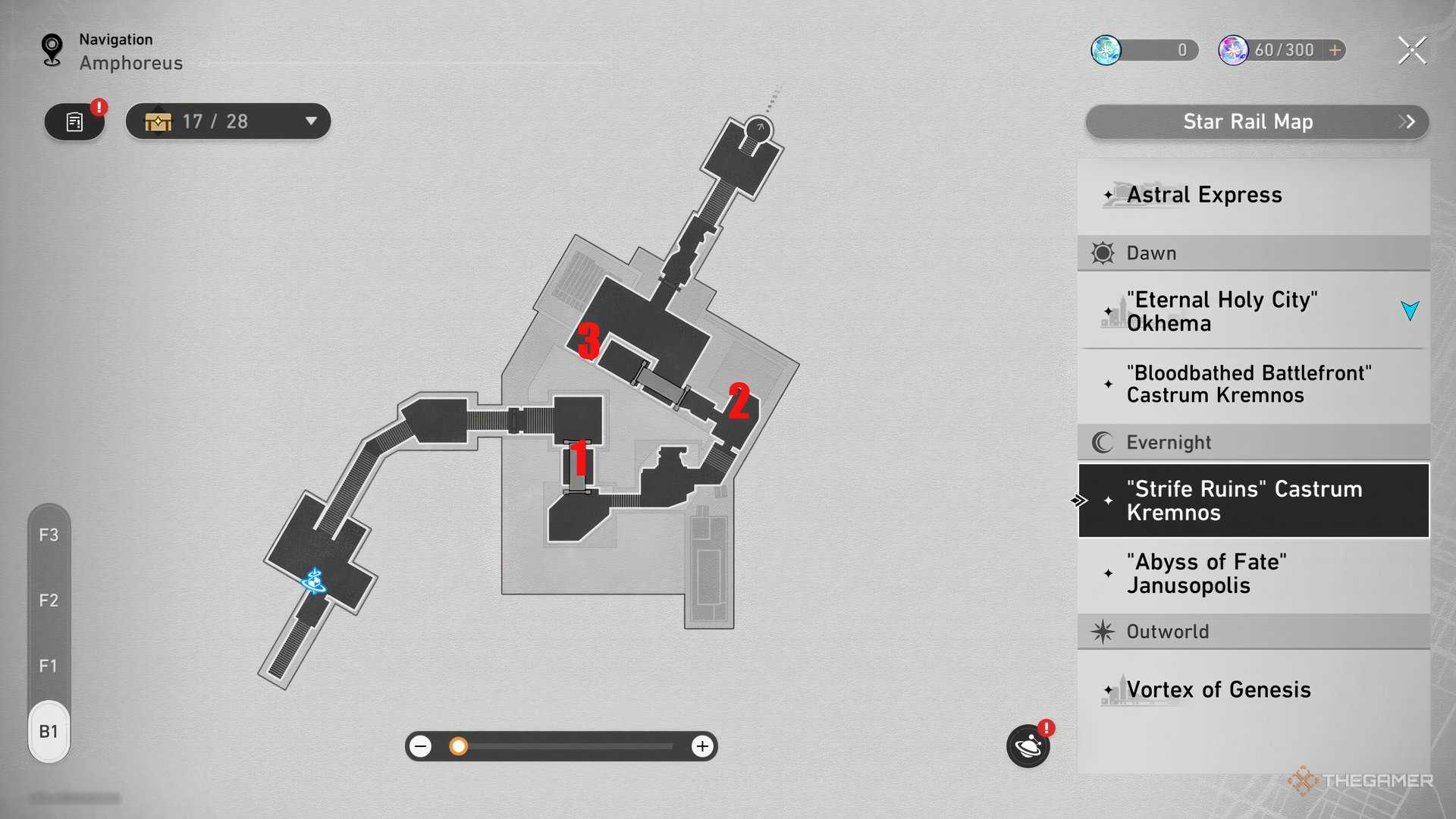Strife Map How To Find Every Chest In The Strife Ruins - Honkai: Star Rile