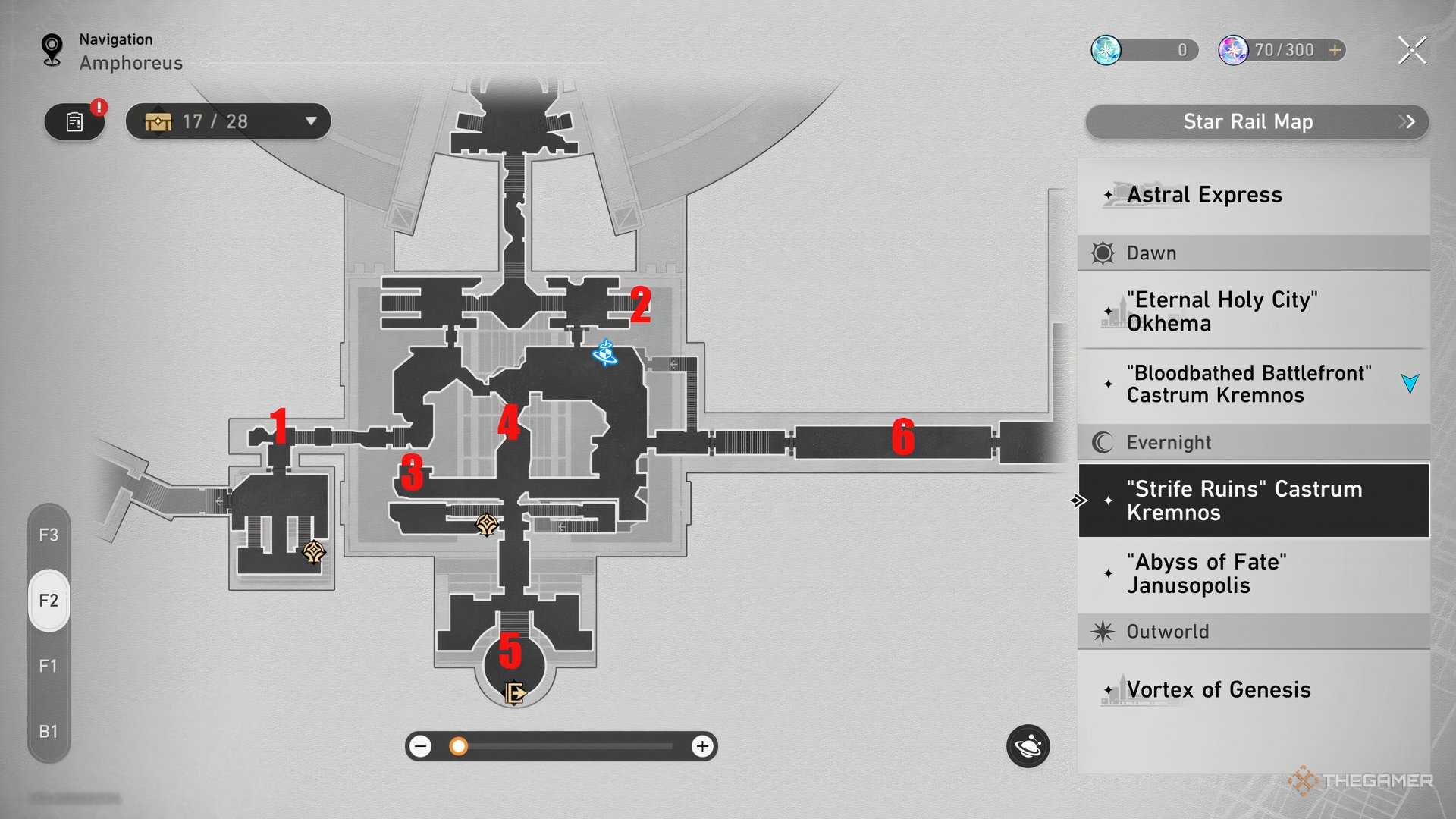 Strife Map How To Find Every Chest In The Strife Ruins - Honkai: Star Rile