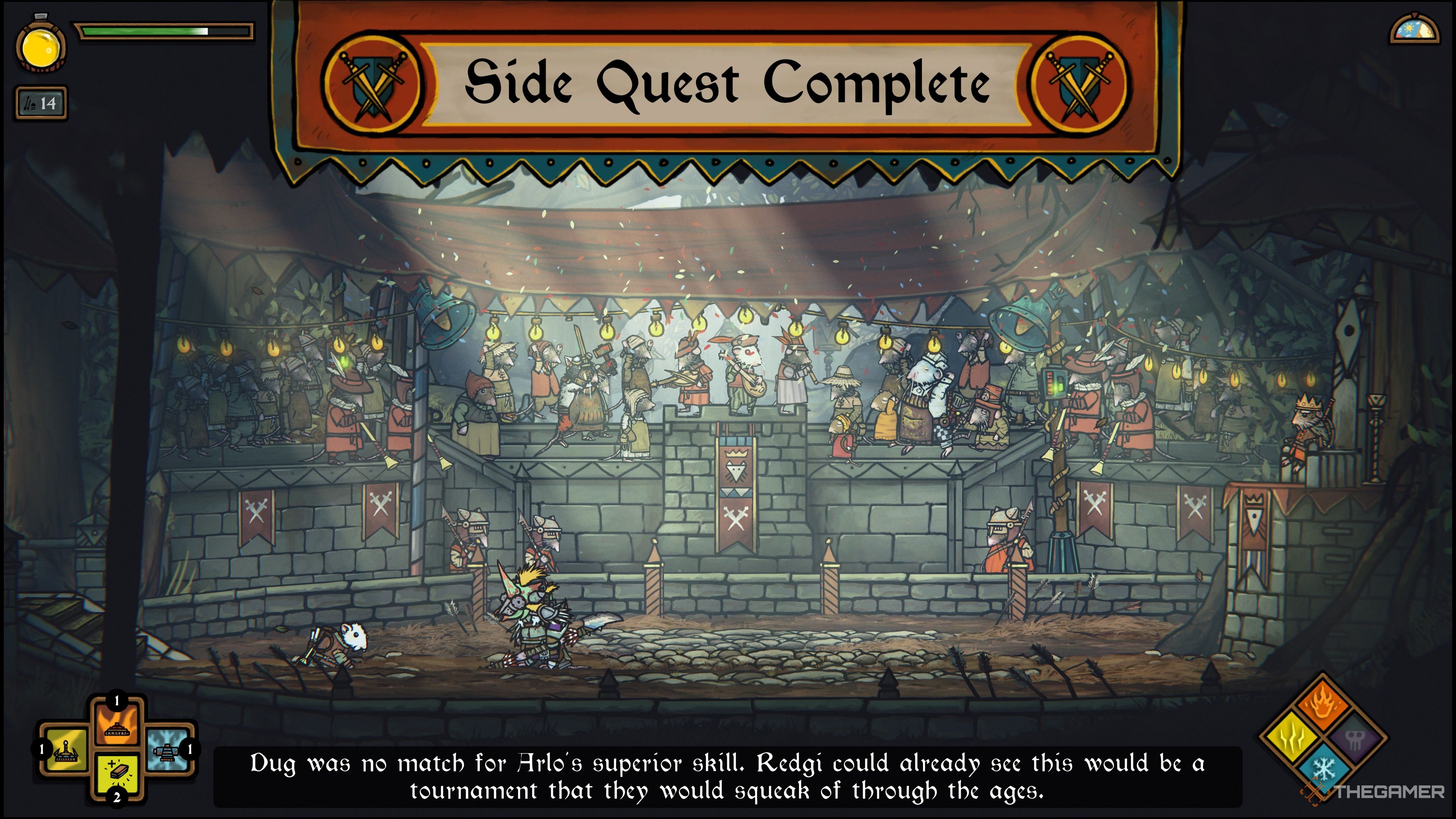 How To Get King Redgi's Help In Tails Of Iron 2: Whiskers Of Winter