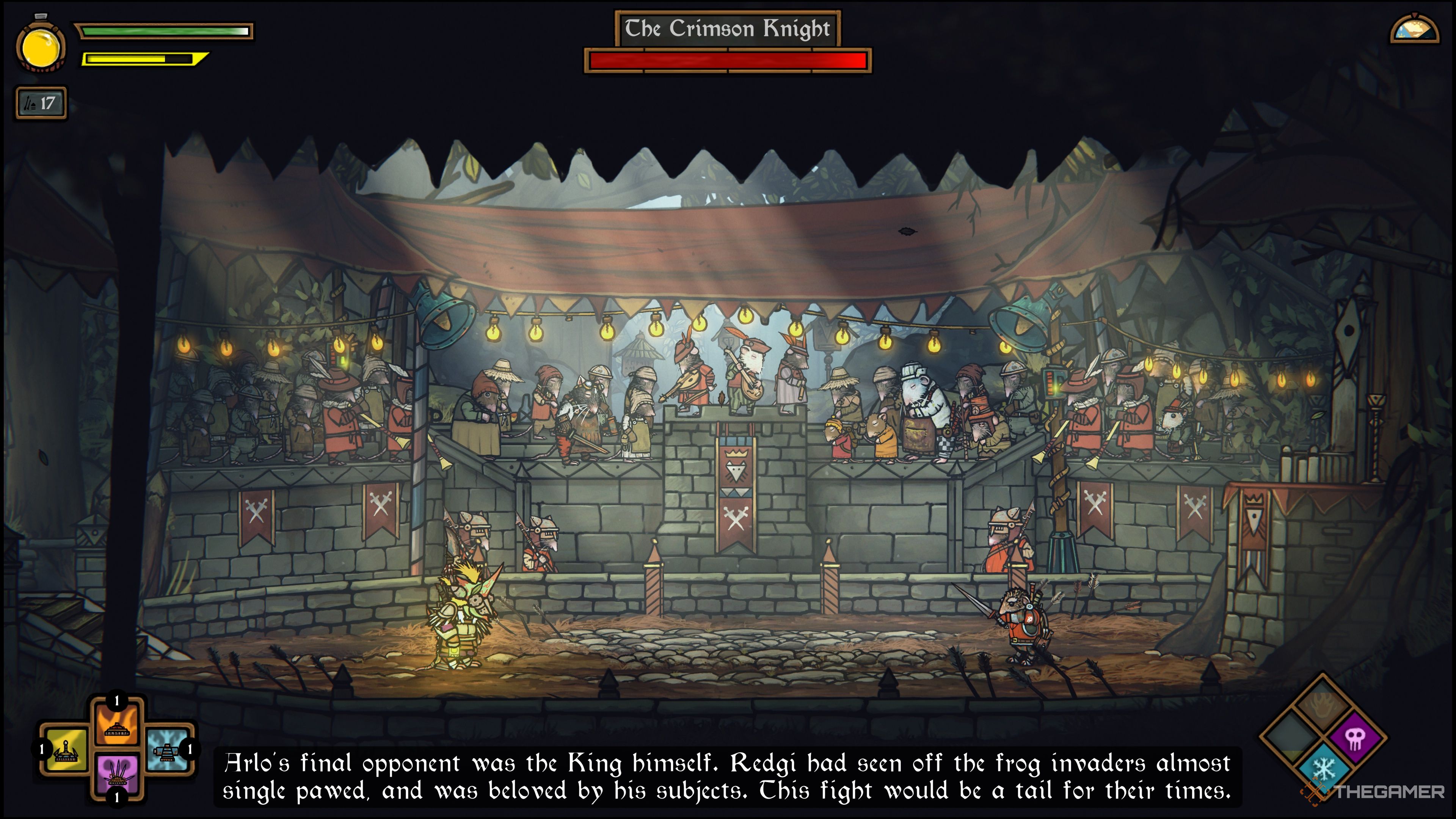 How To Get King Redgi's Help In Tails Of Iron 2: Whiskers Of Winter