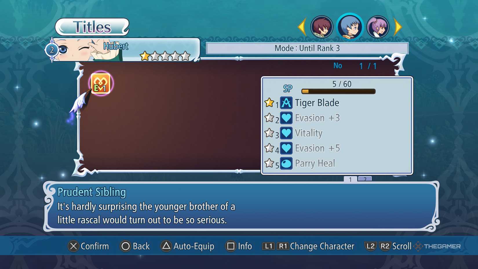 How To Get Every Character's Title In Tales Of Graces F Remastered