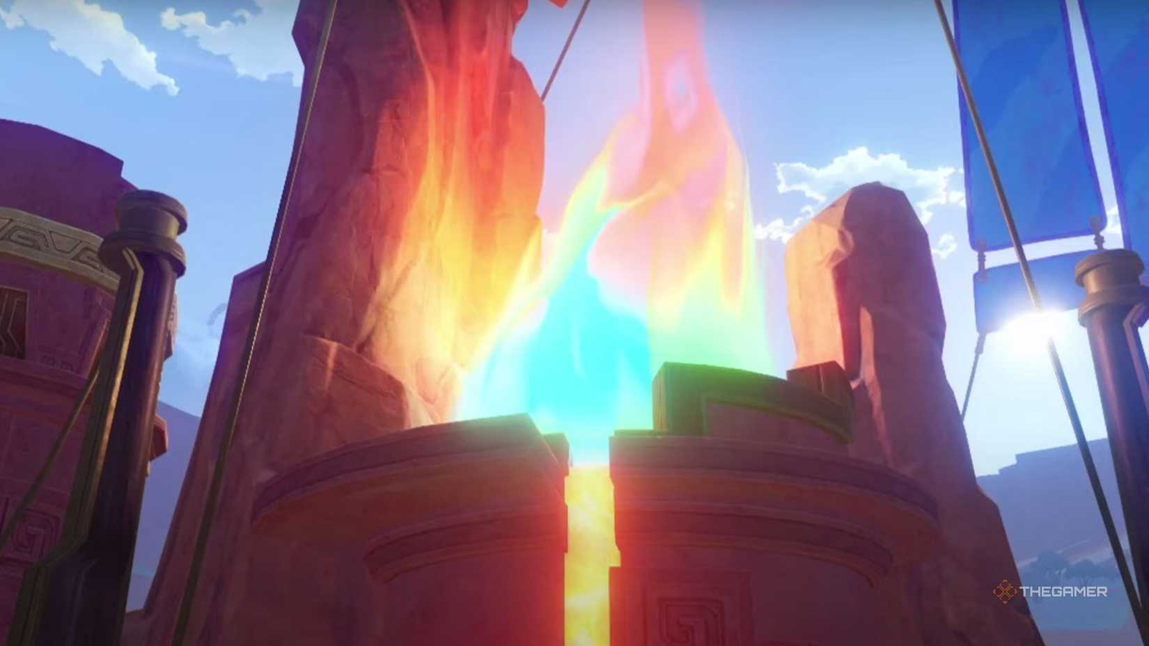 Natlan Fire Natlan's Night Kingdom In Genshin Impact, Explained