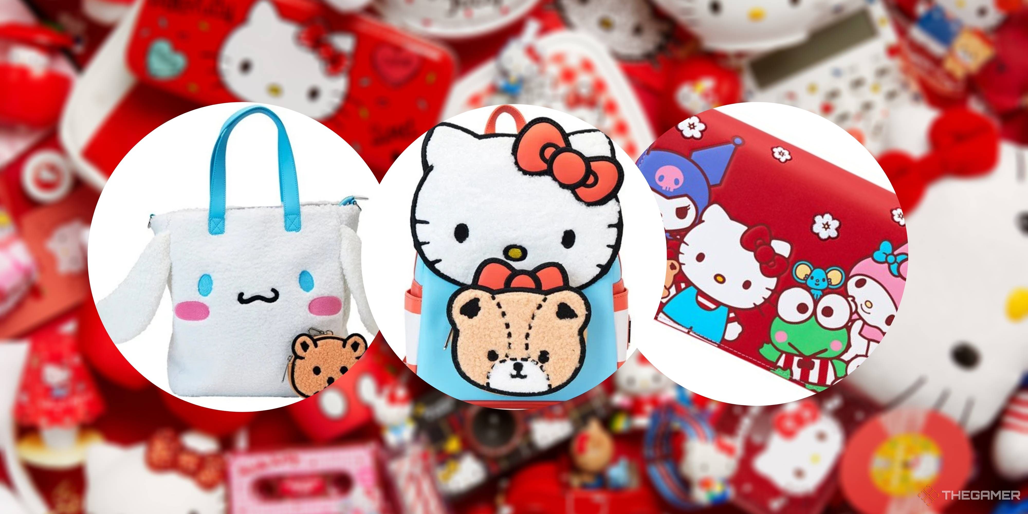 Loungefly Hello Kitty ハンドバッグ(レア商品) Hello Kitty, Kuromi, And Cinnamoroll Star In Sanrio's New