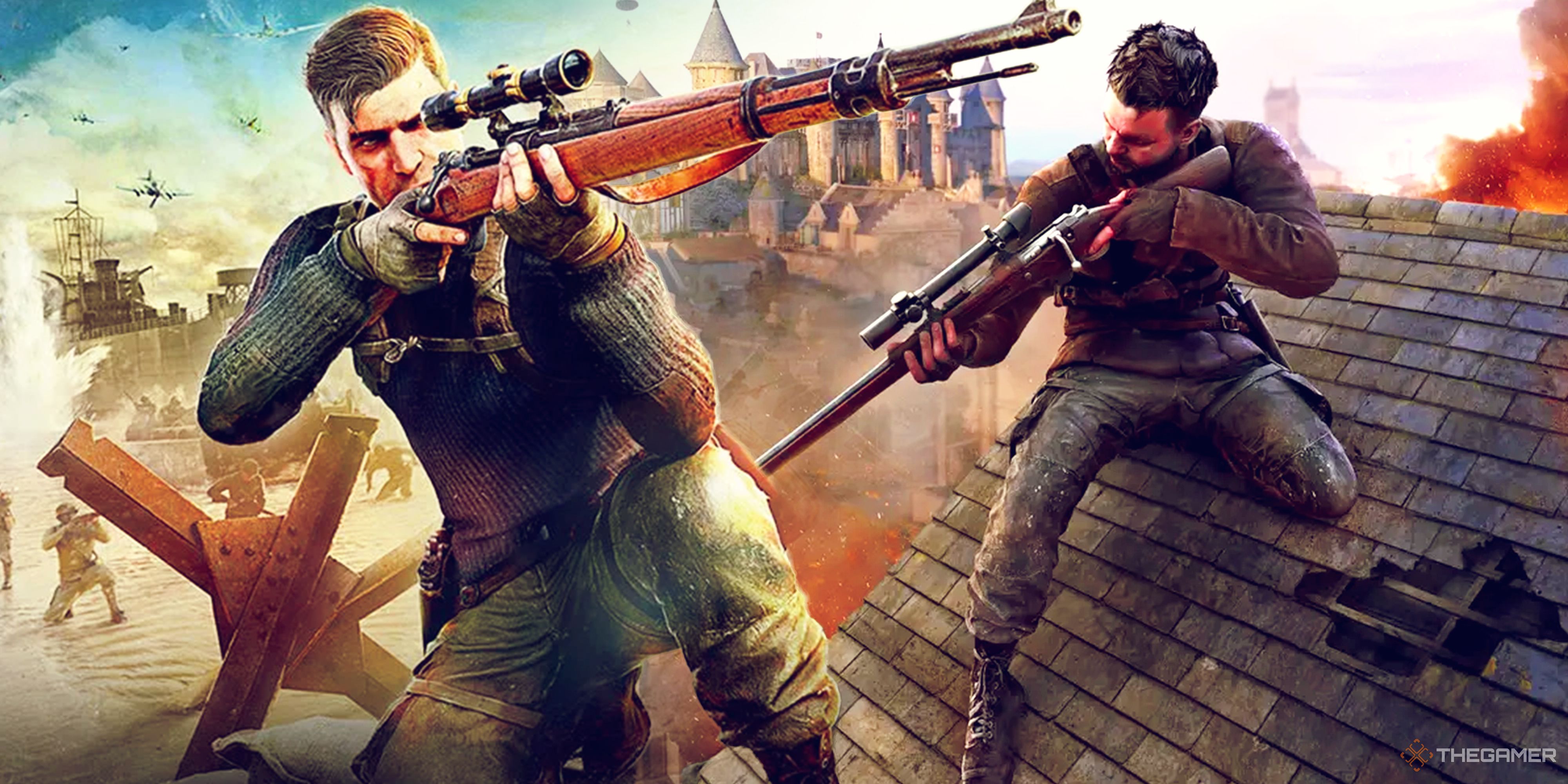 Sniper Elite 5 and Sniper Elite Resistance.