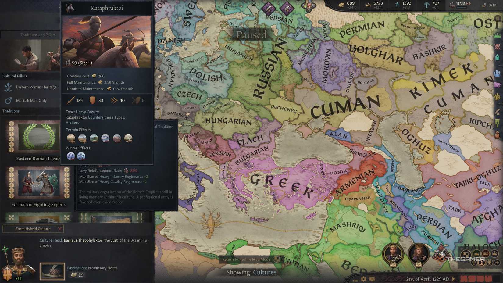 Crusader Kings 3 Hombres de armas kataphraktoi.
