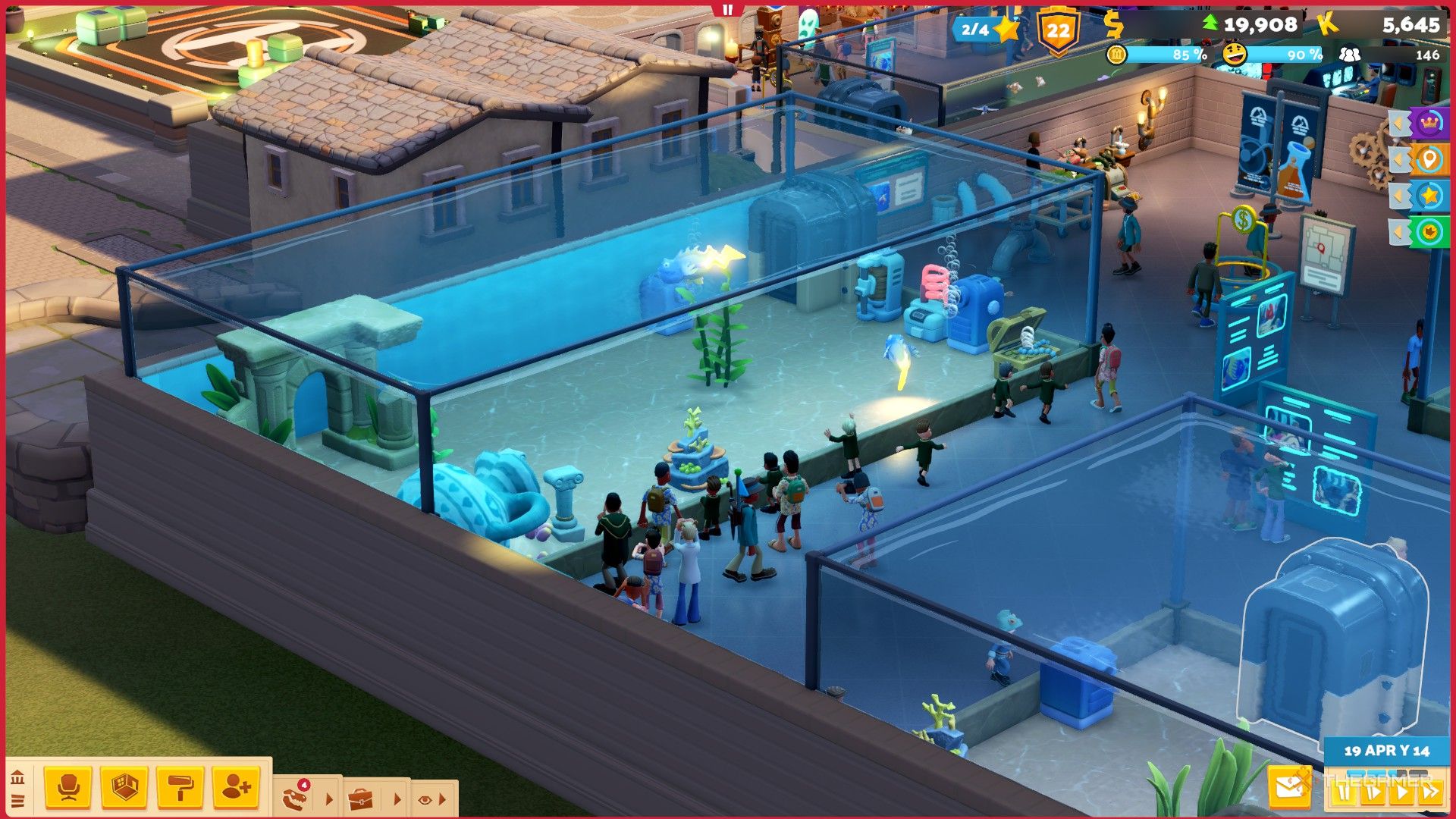 How To Use Aquariums In Two Point Museum