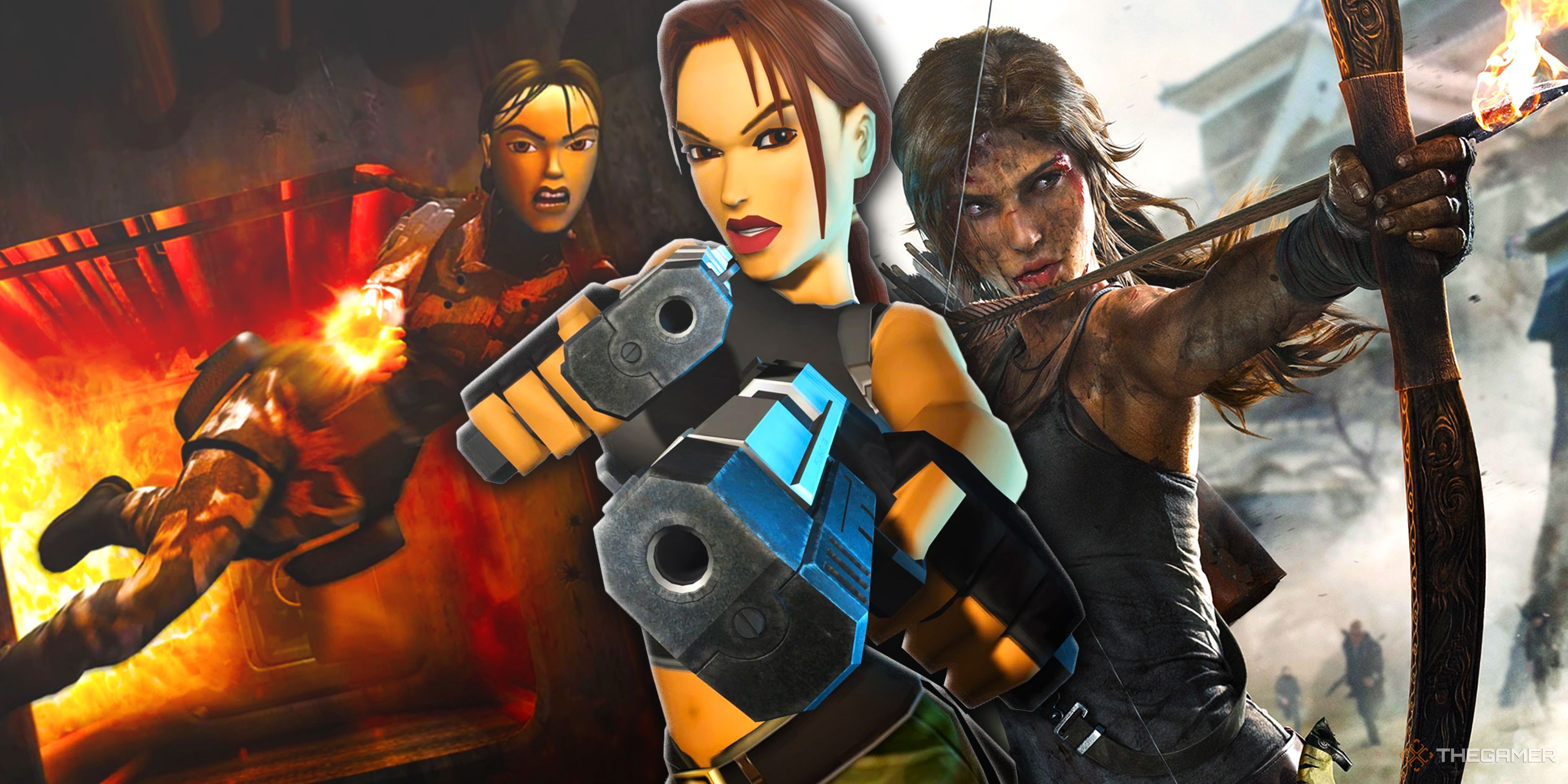 Tomb Raider Chronicles, Tomb Raider The Angel of Darkness, Tomb Raider 2013.