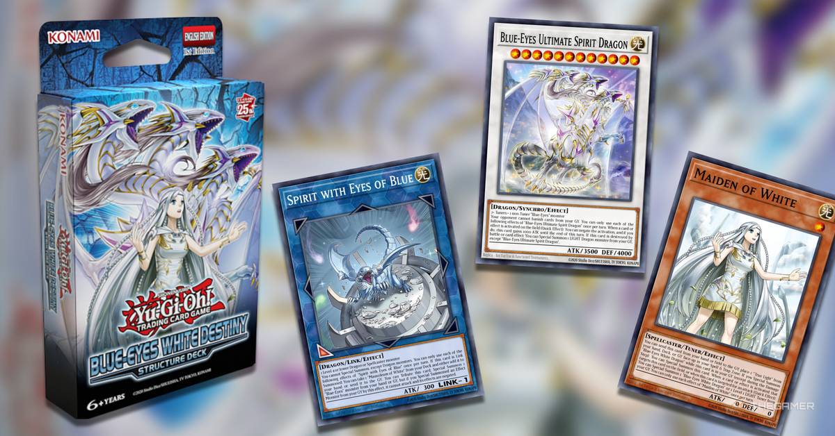 yugioh blue eyes destiny structure deck Yu-Gi-Oh! With the perfect blend of monster BLUE-EYES WHITE DESTINY STRUCTURE DECK