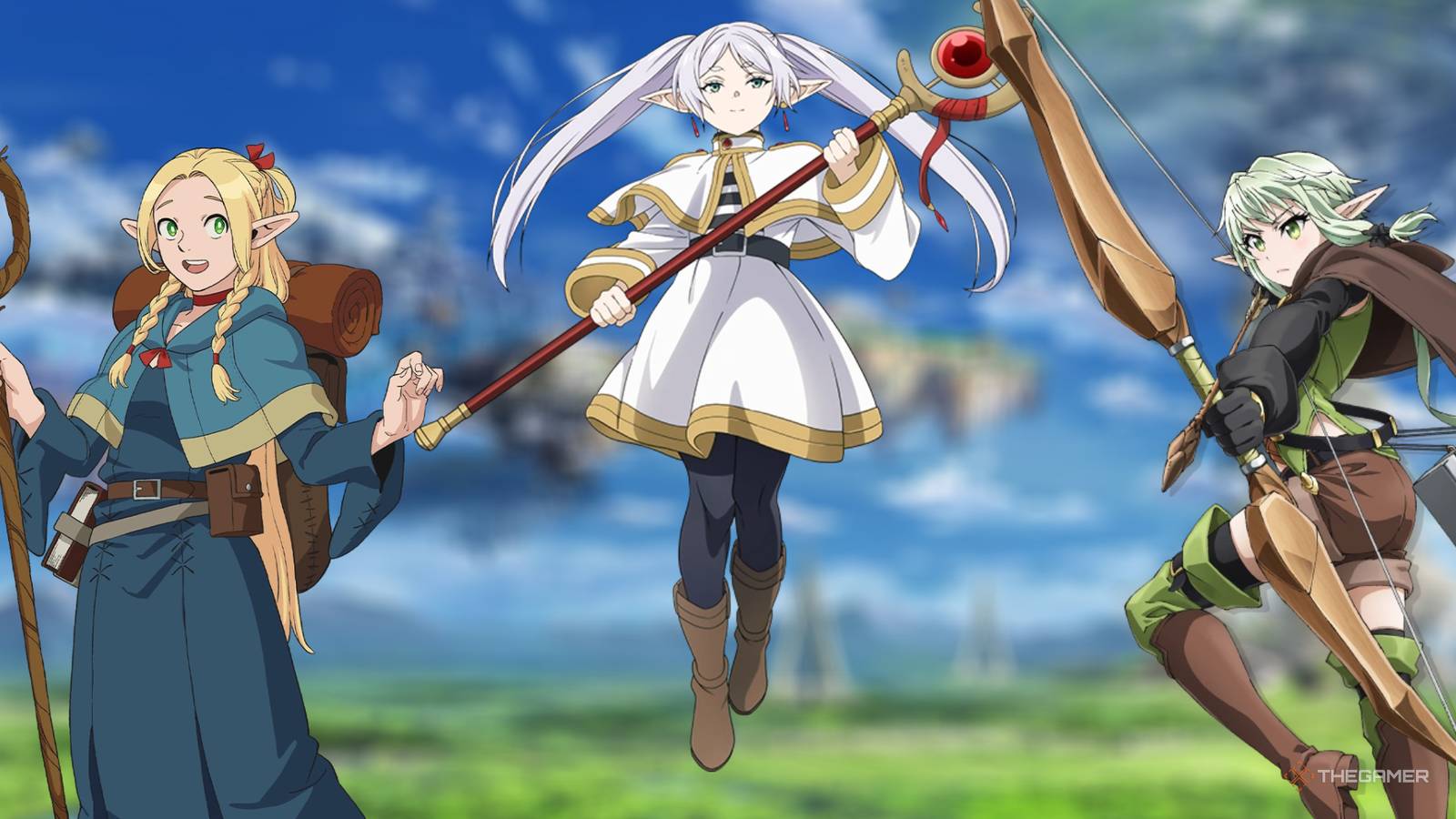 Anime Archer Girl: Masterful Aim, Fiery Arrow, Watery Scene Stock  Illustration - Illustration of drawing, archer: 357820167, image size:1600x900