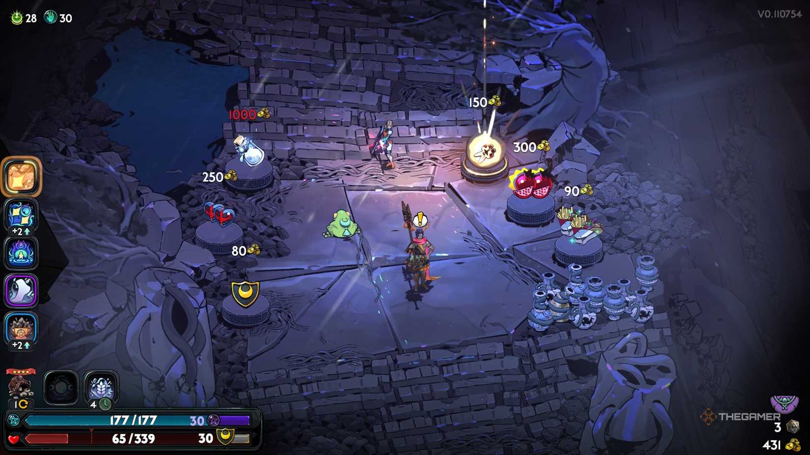 Gameplay photo from Hades 2.