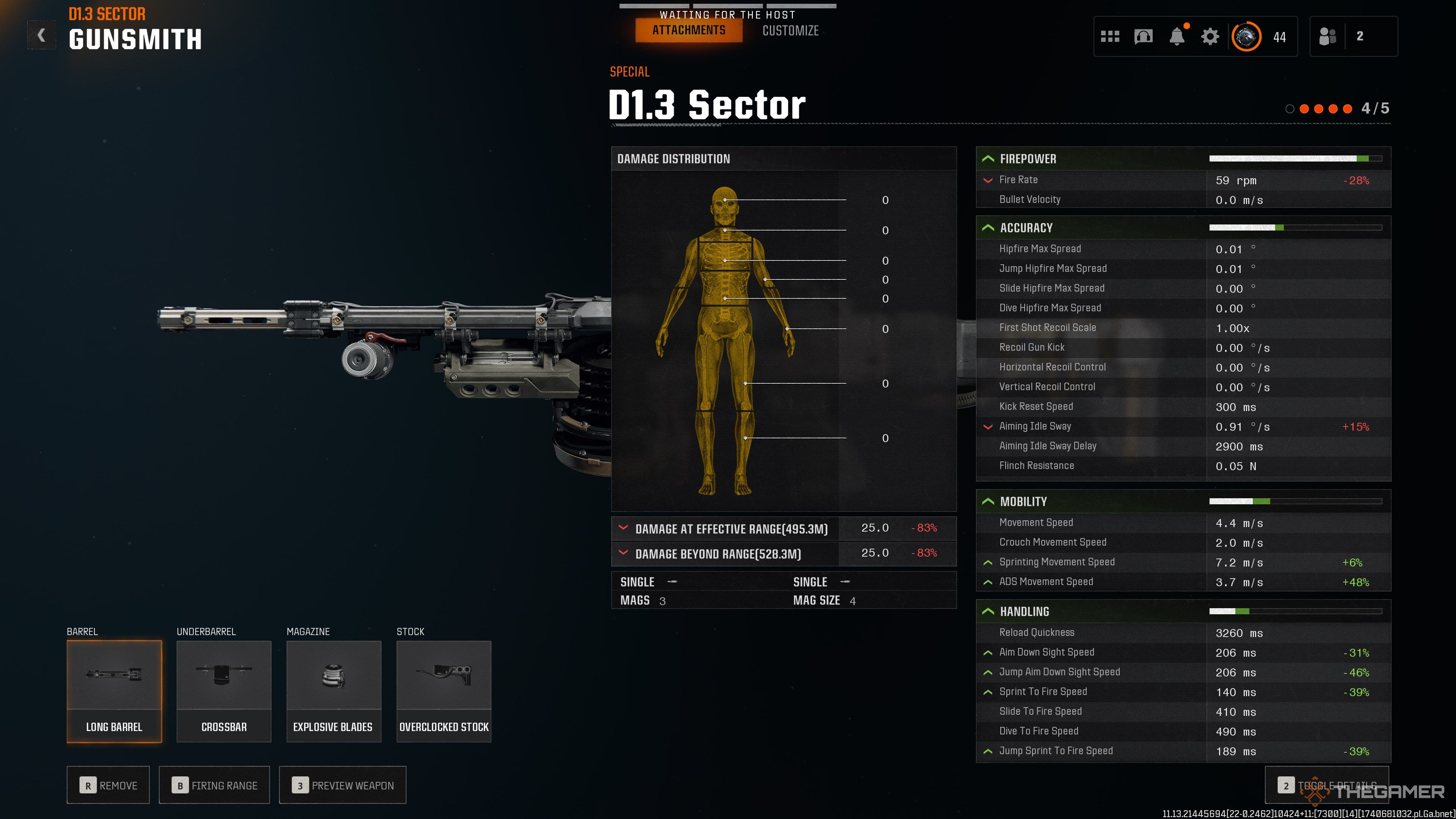 Best D1.3 Sector Builds In BO6