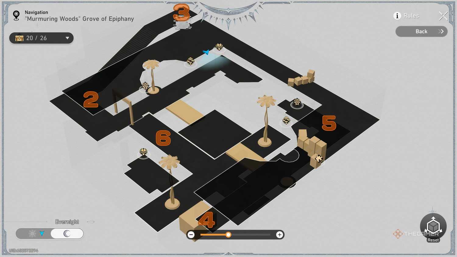Murmuring Map Where To Find Every Chest In Murmuring Woods Grove Of Epiphany In ...
