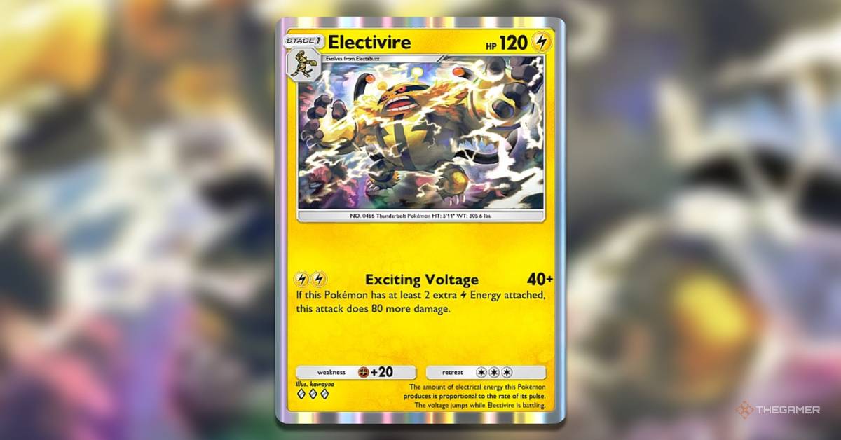 Forget Darkrai, Electivire Is Pokemon TCG Pocket's New Meta Breaker