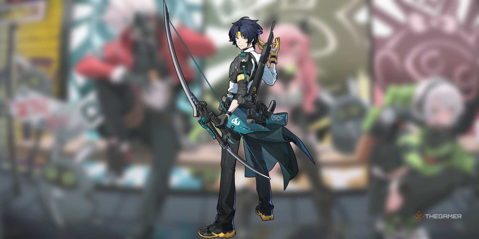 The character portrait of Harumasa in Zenless Zone Zero.