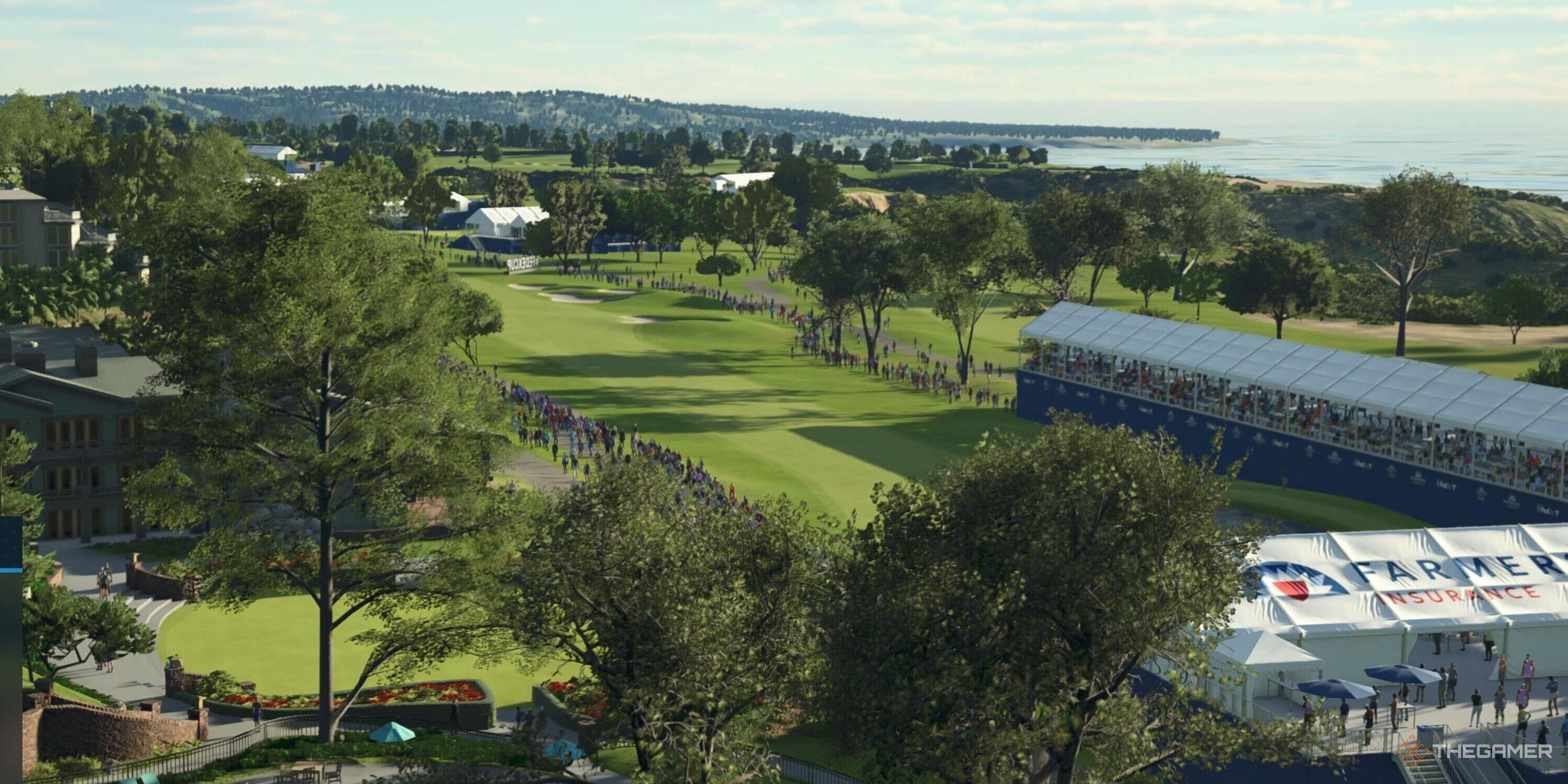 Torrey Pines course in PGA Tour 2K25