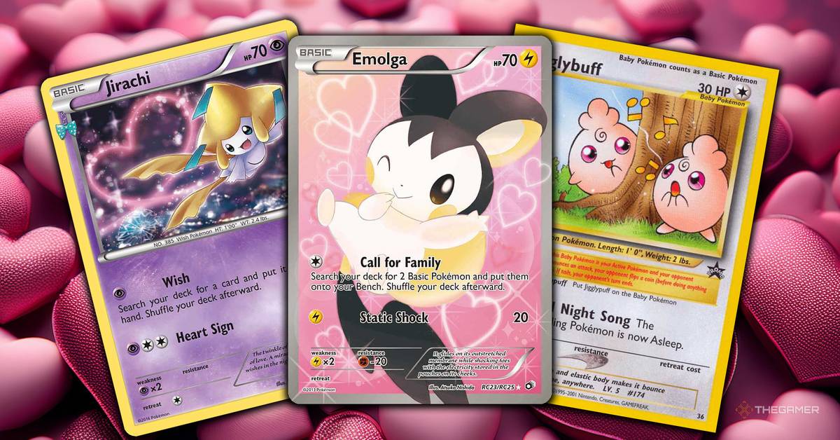 The Best Valentine's Day Themed Pokemon Cards In Pokemon TCG The Best Valentine's Day Themed Pokemon Cards In Pokemon TCG
