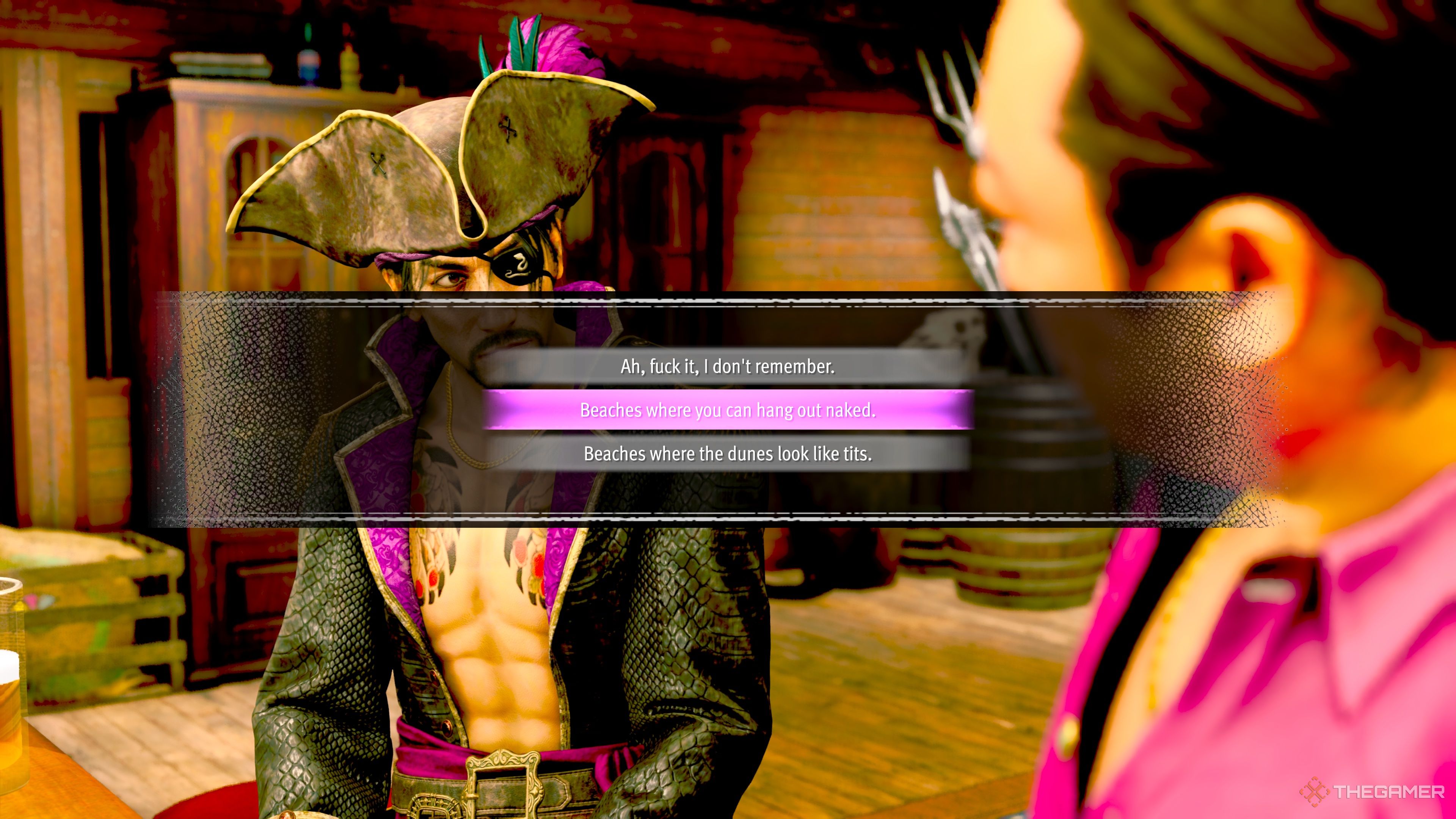 Should You Talk To Masaru Fujita In Like A Dragon: Pirate Yakuza