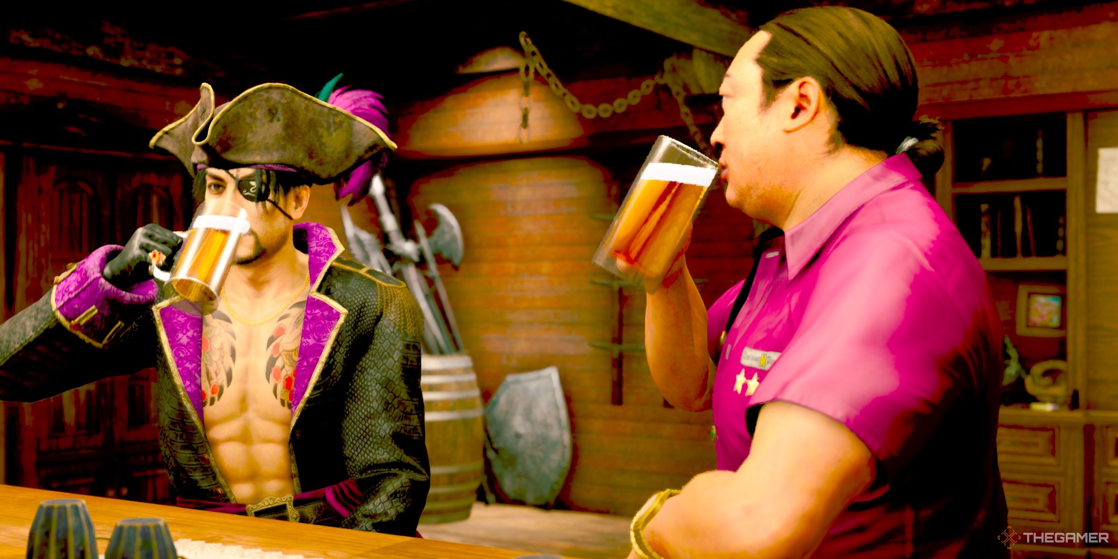 Should You Talk To Masaru Fujita In Like A Dragon: Pirate Yakuza