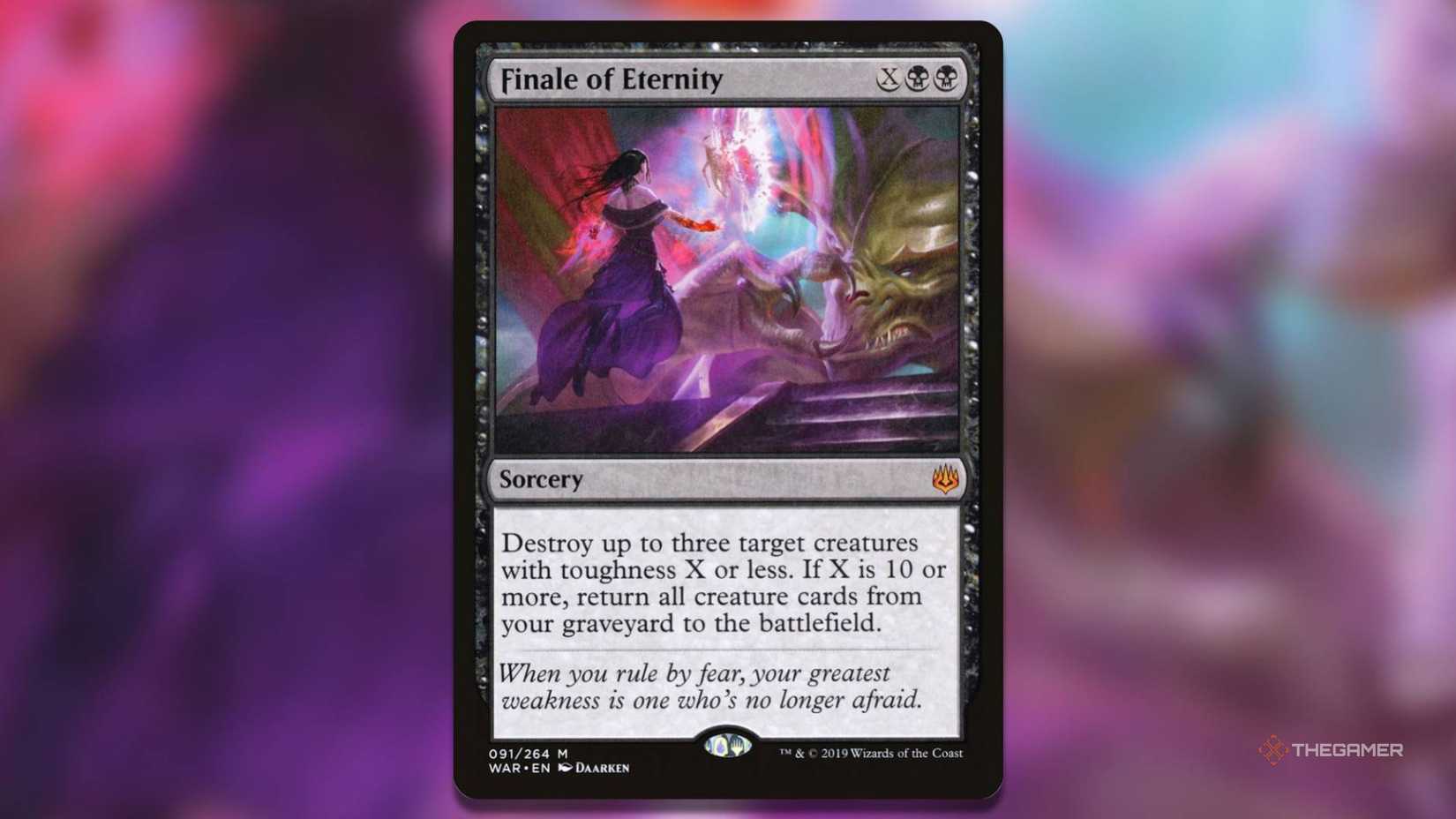 finale mtg cards Finale of Devastation (Foil Etched) [Commander Masters] main image 1