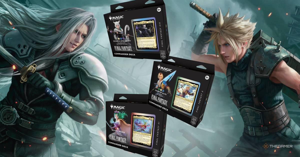mtg final fantasy commander decks pre order Final Fantasy Commander Decks Have Never Been Cheaper