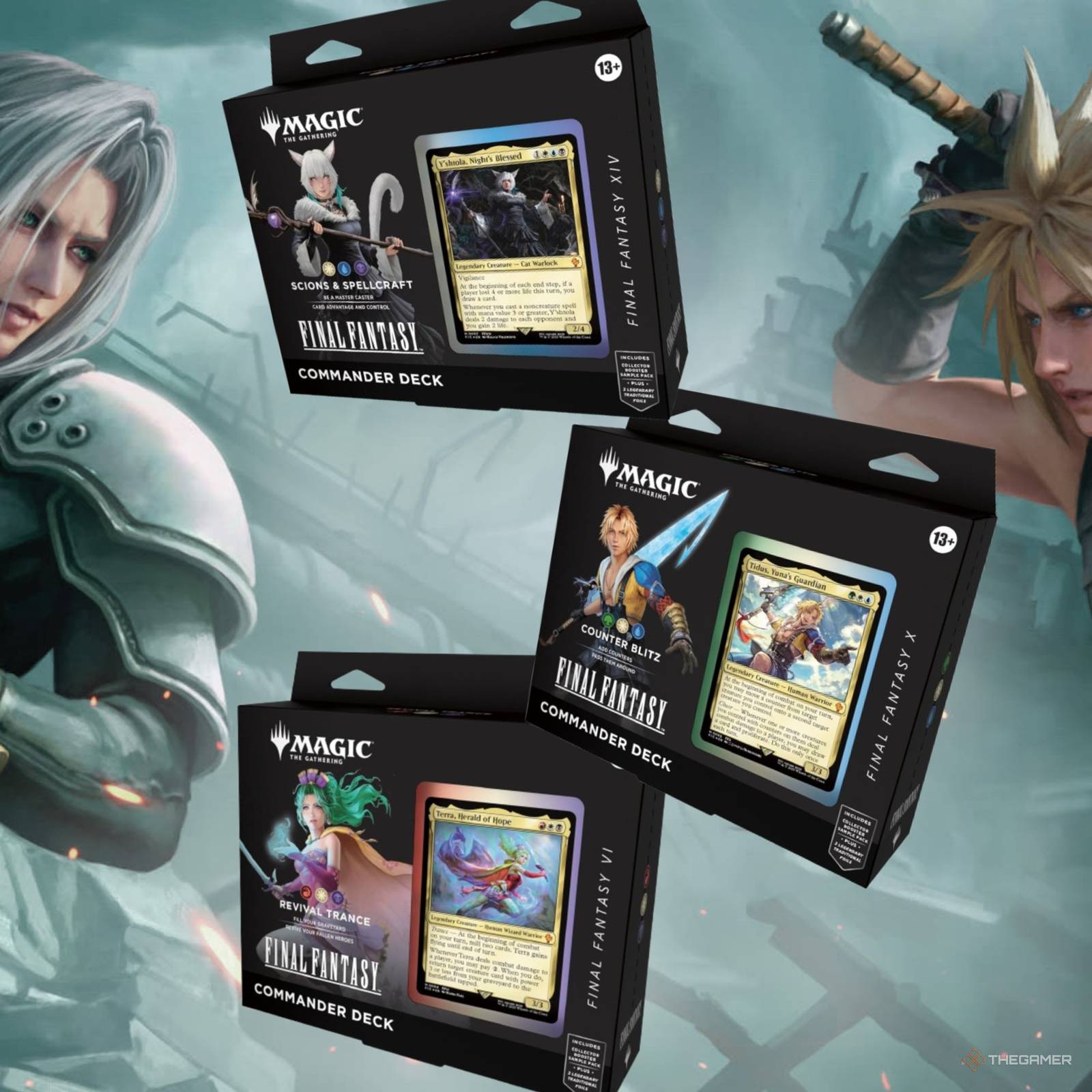 Magic: The Gathering's Final Fantasy Set Pre-Orders Are Available On Amazon Magic: The Gathering's Final Fantasy Set Pre-Orders Are Available On Amazon