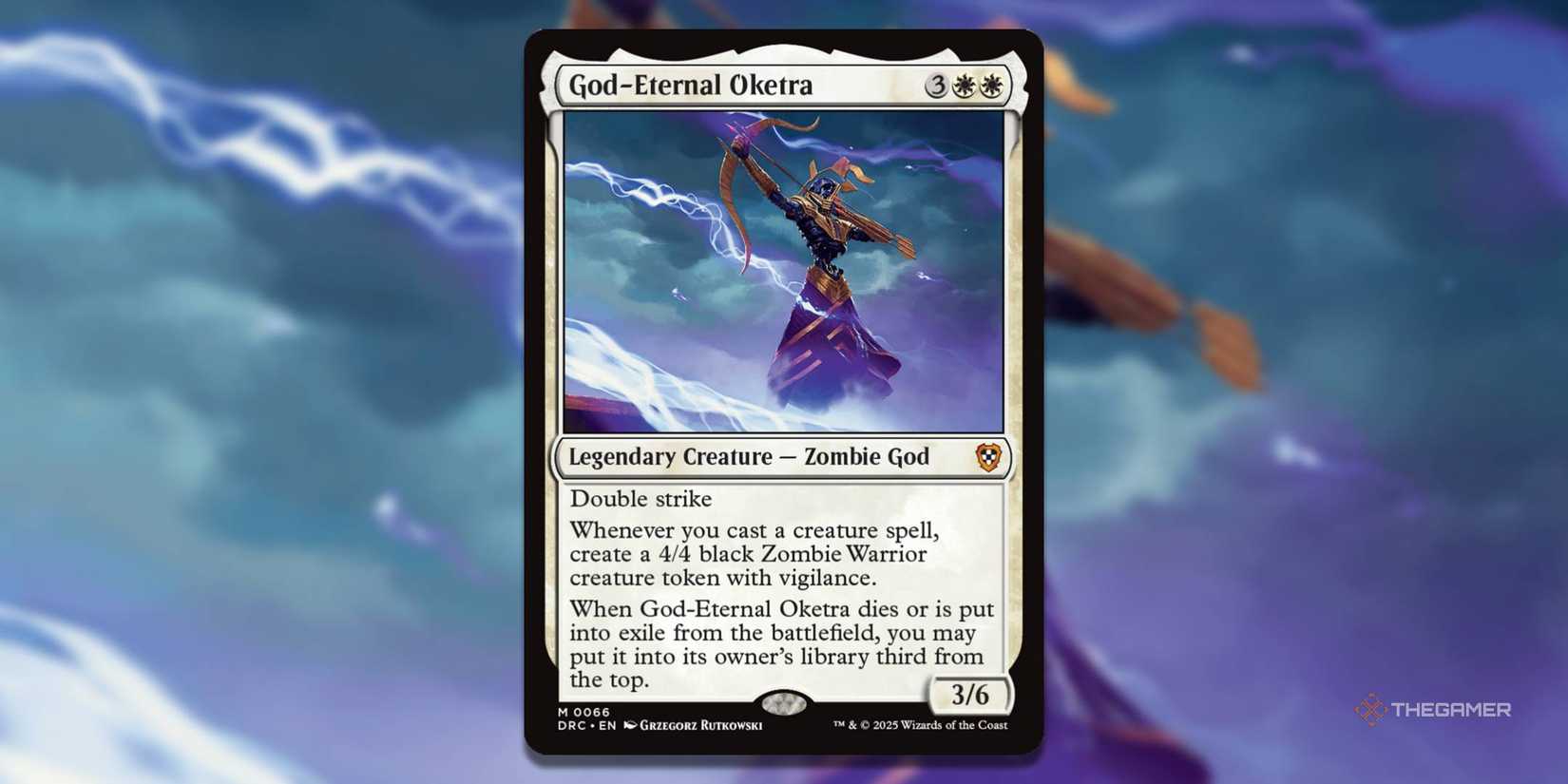 god eternal cards mtg Magic The Gathering - War of The Spark - God-Eternal Oketra main image 0