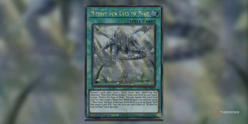 Wishes For Eyes Of Blue Sdwd-en042 1st Edition Ultra Rare - Yu-Gi-Oh! TCG (Near Mint)