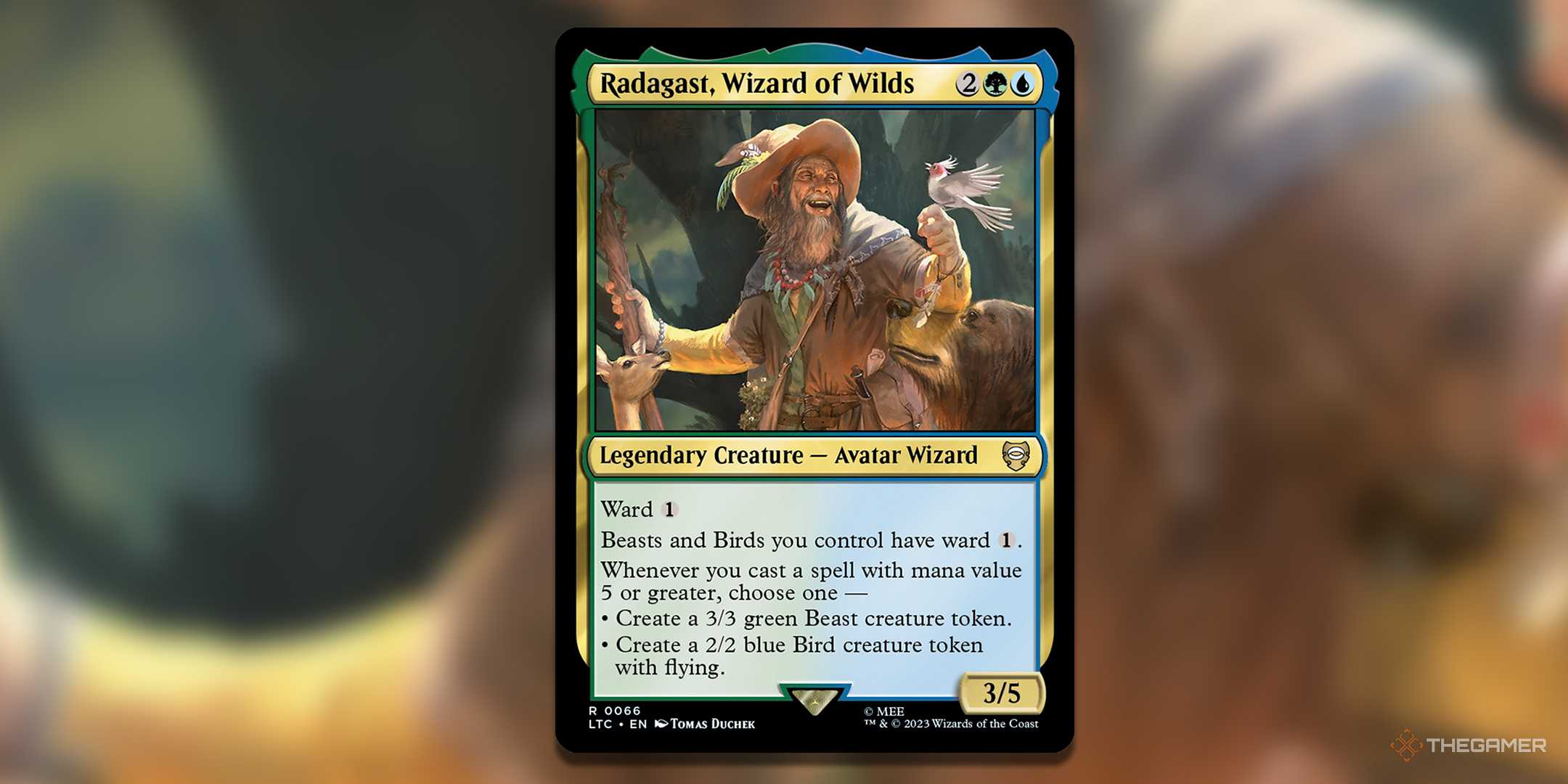 radagast mtg card Radagast the Brown | The Lord of the Rings: Tales of Middle-earth Foil | Modern