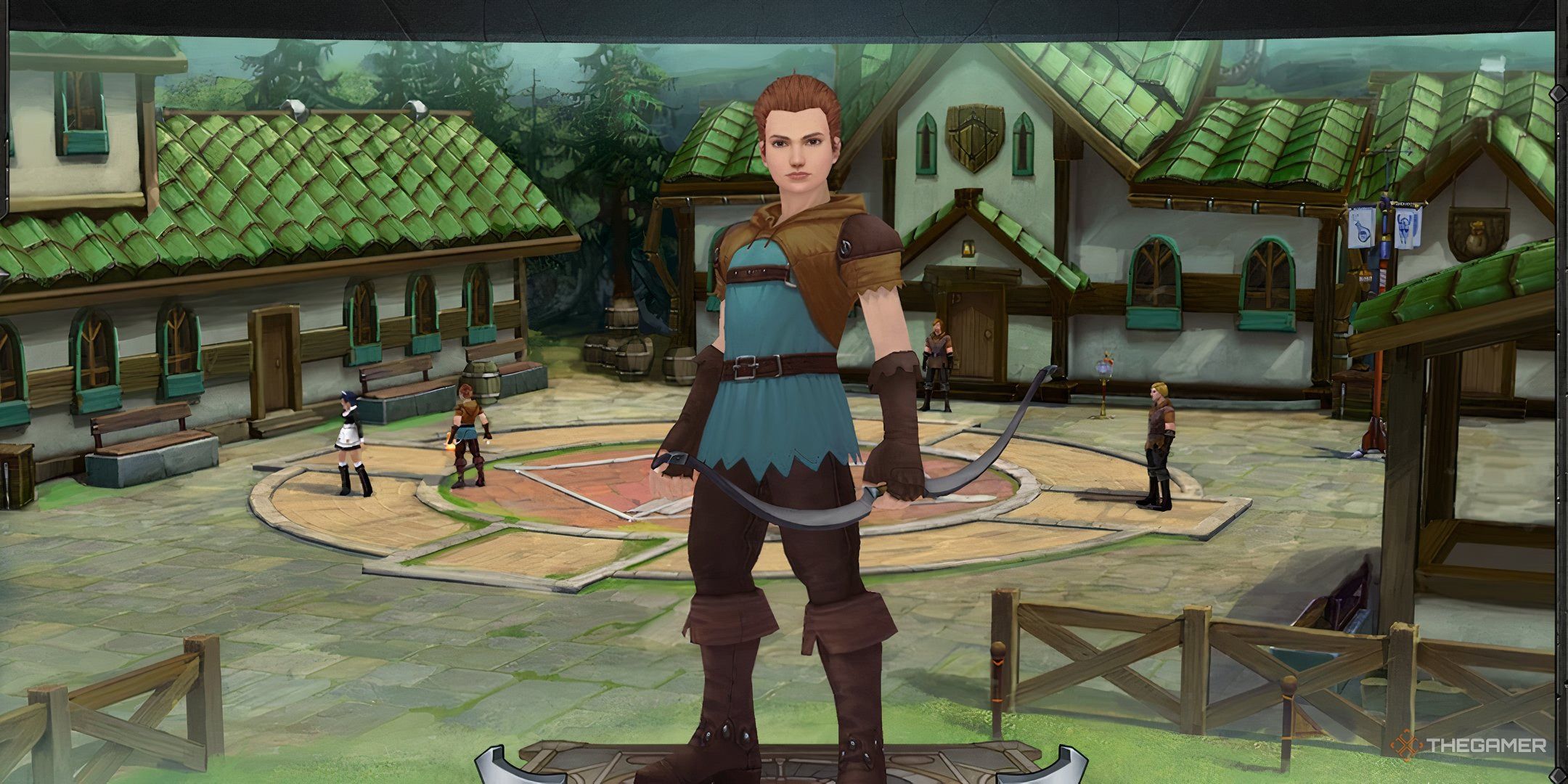 Royal Quest Online character creation screen.